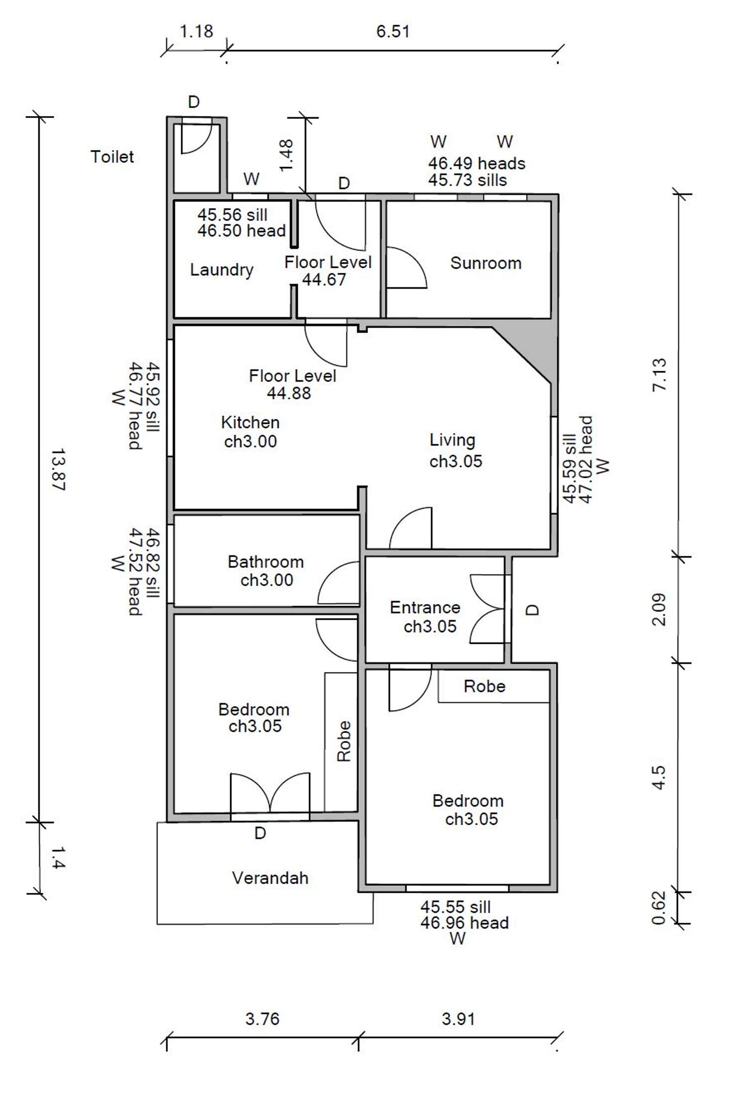 Floorplan of Homely house listing, 36 CLARENCE STREET, Brunswick East VIC 3057