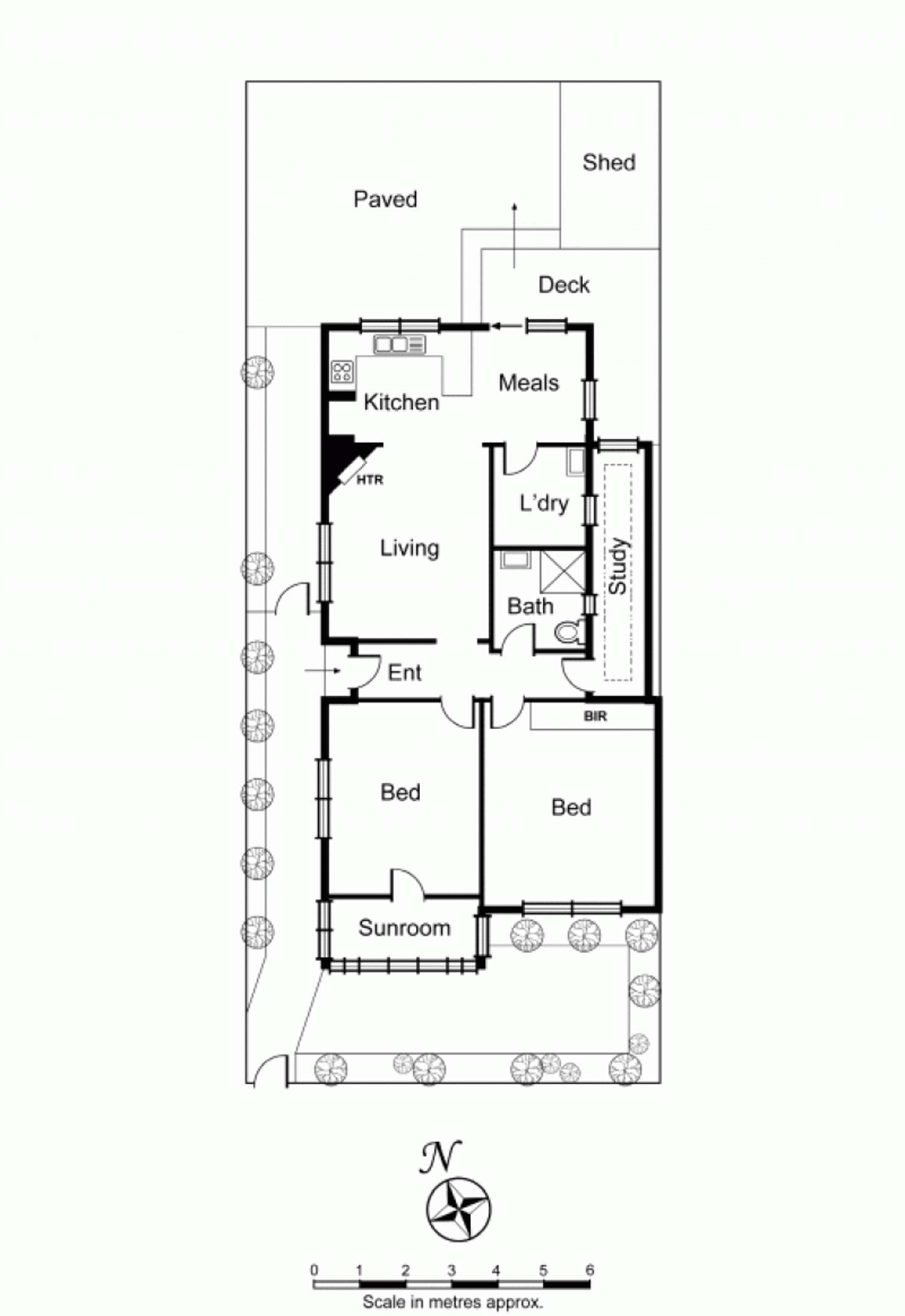 Floorplan of Homely house listing, 5 Pridham Street, Prahran VIC 3181