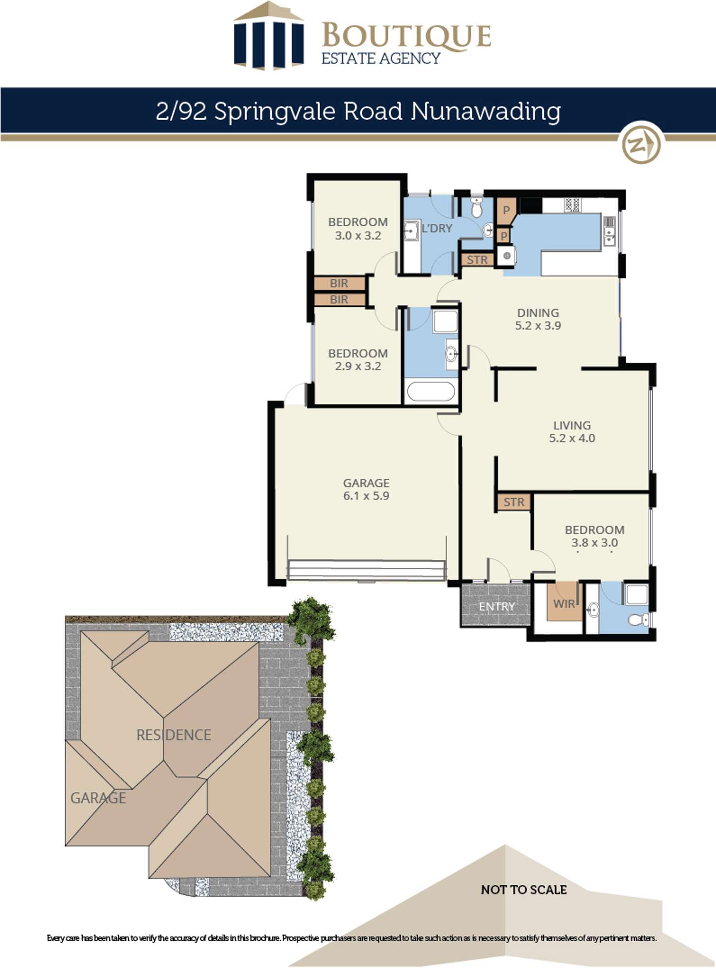 Floorplan of Homely unit listing, 2/92 Springvale Road, Nunawading VIC 3131