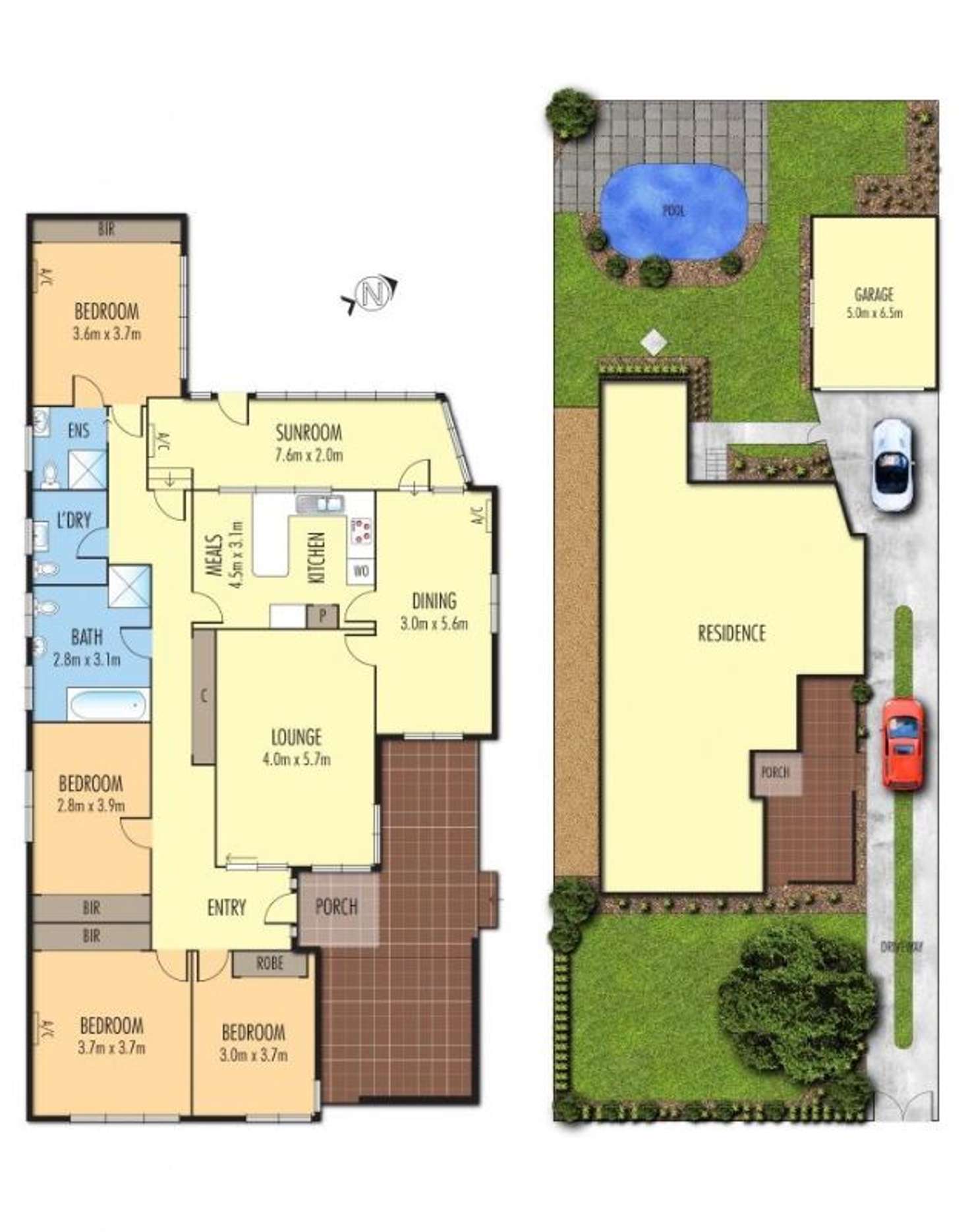Floorplan of Homely house listing, 15 Dallas Street, Mount Waverley VIC 3149