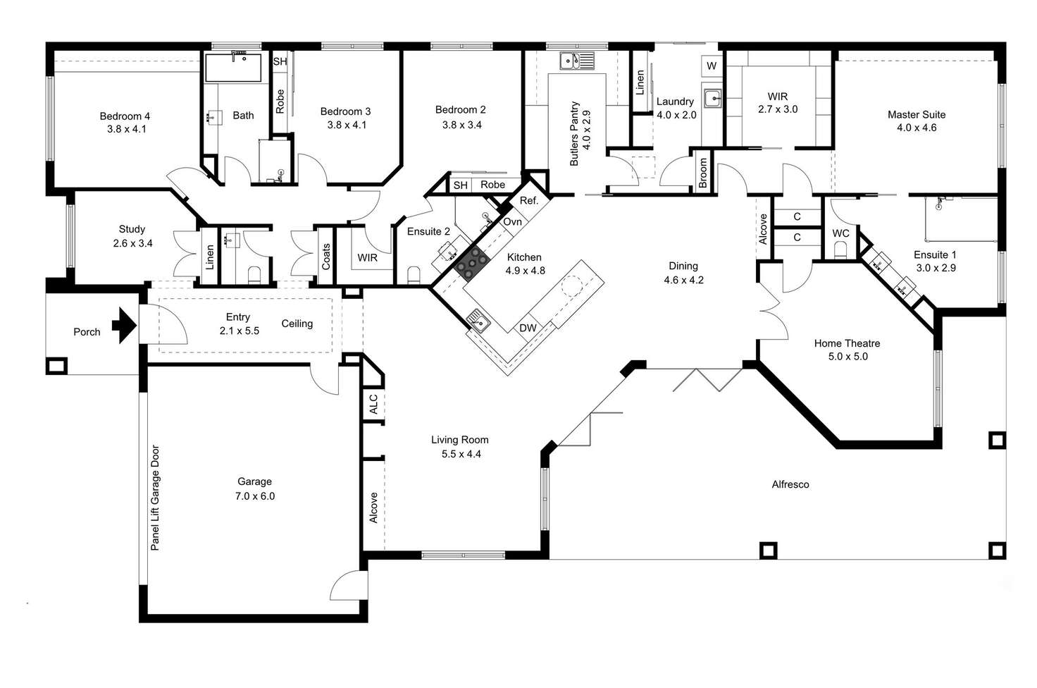 Floorplan of Homely house listing, 41 Henry Lawson Drive, Pakenham VIC 3810