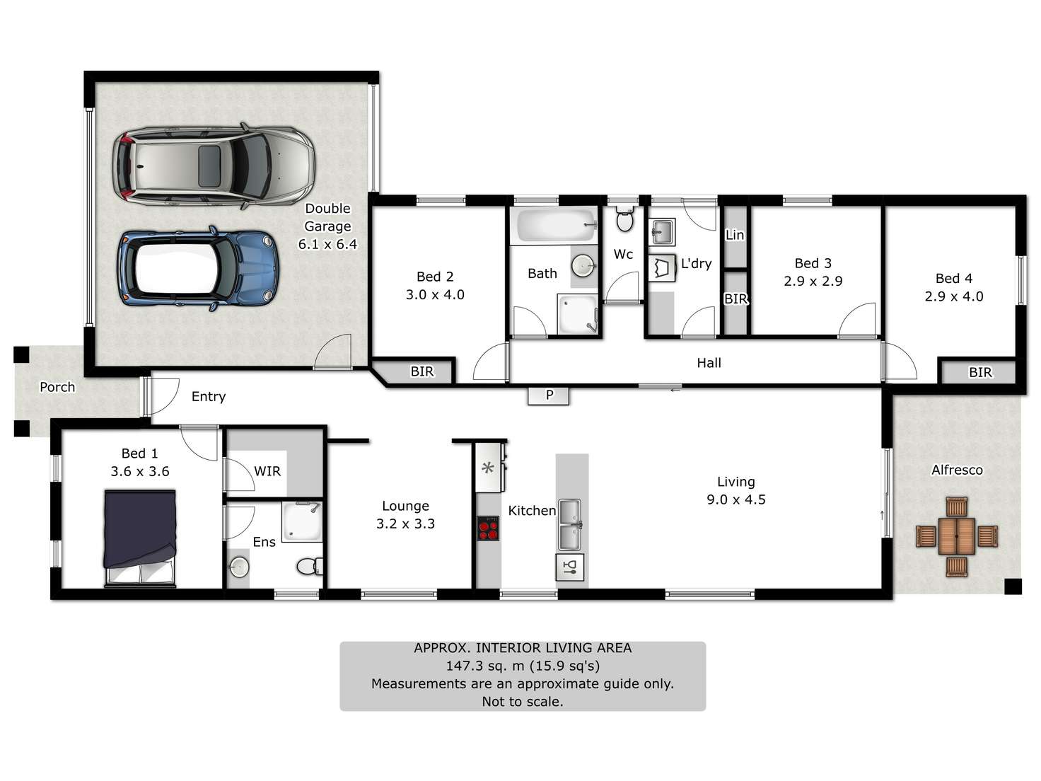 Floorplan of Homely house listing, 634 Union Road, Lavington NSW 2641