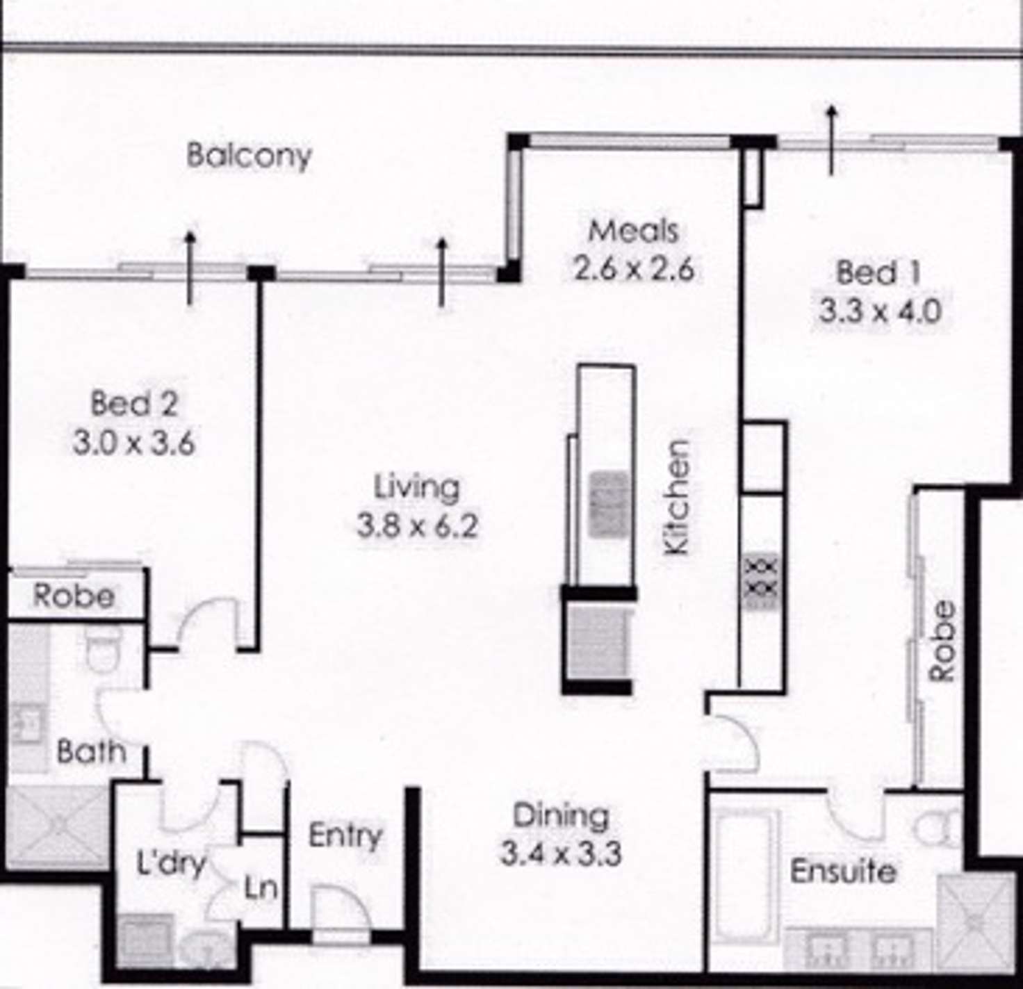 Floorplan of Homely apartment listing, 903/30 The Circus, Burswood WA 6100