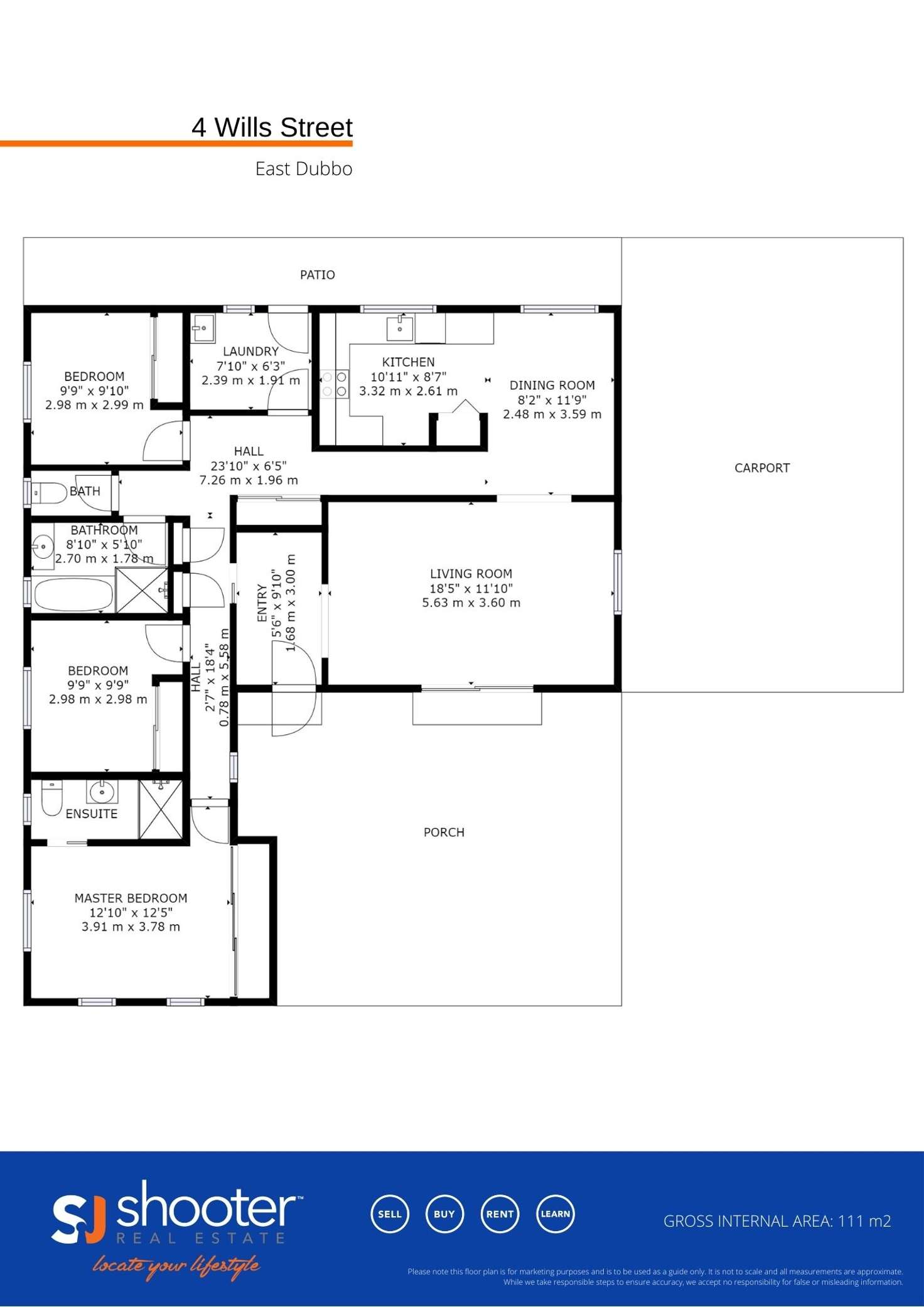 Floorplan of Homely house listing, 4 Wills Street, Dubbo NSW 2830