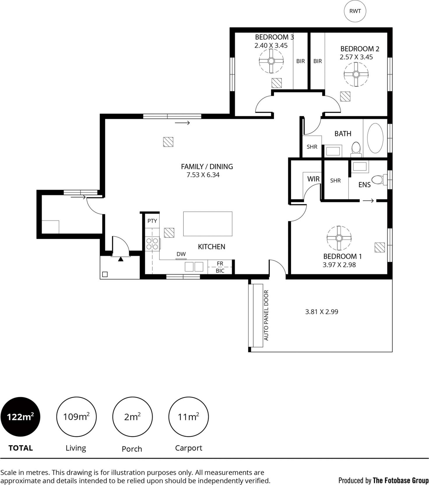 Floorplan of Homely house listing, 596A Morphett Road, Dover Gardens SA 5048