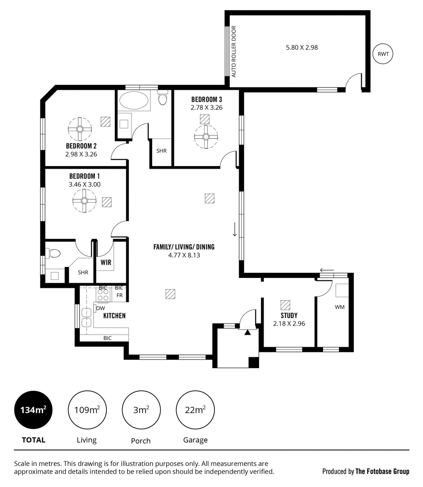 Floorplan of Homely house listing, 596 Morphett Road, Dover Gardens SA 5048
