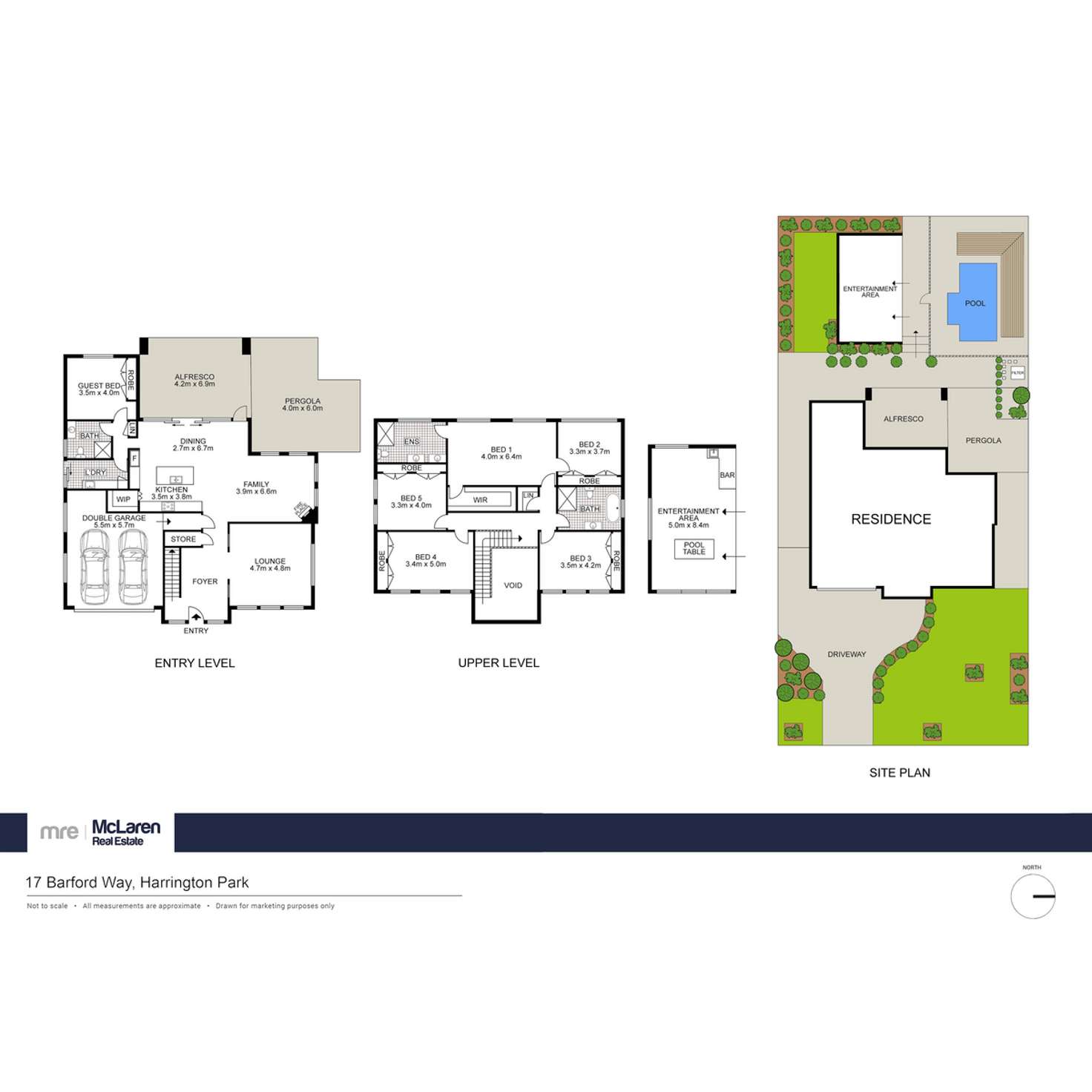 Floorplan of Homely house listing, 17 Barford Way, Harrington Park NSW 2567