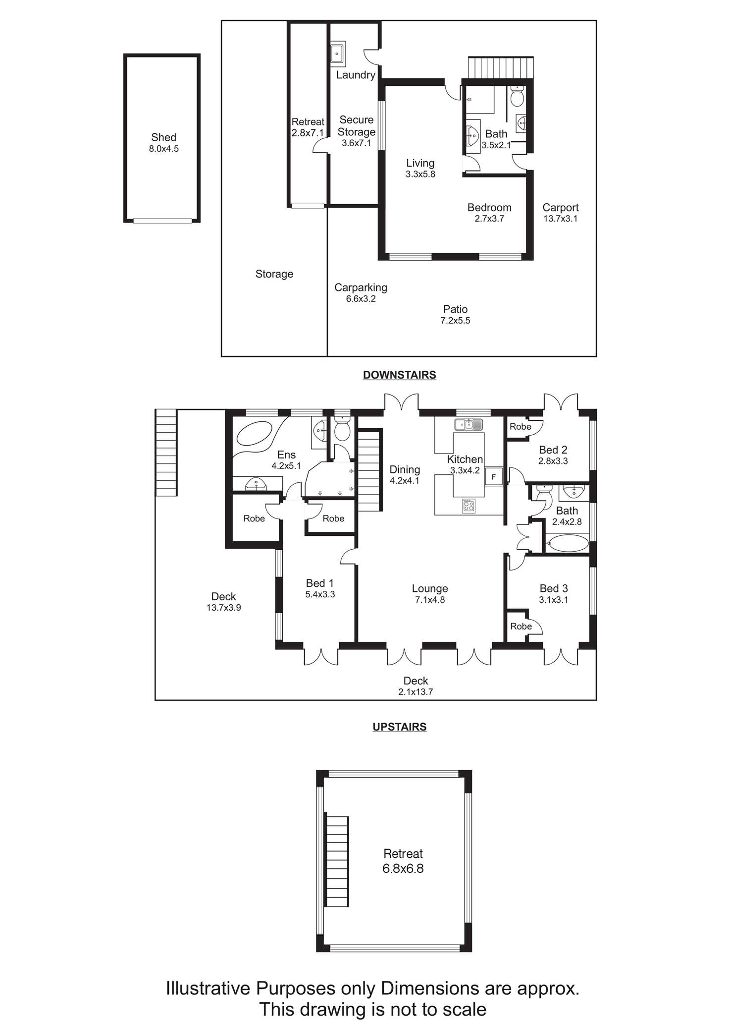 Floorplan of Homely house listing, 43 Butler Drive, Kuranda QLD 4881