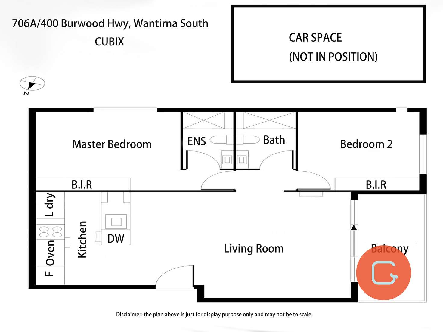Floorplan of Homely apartment listing, 706a/400 Burwood Highway, Wantirna South VIC 3152