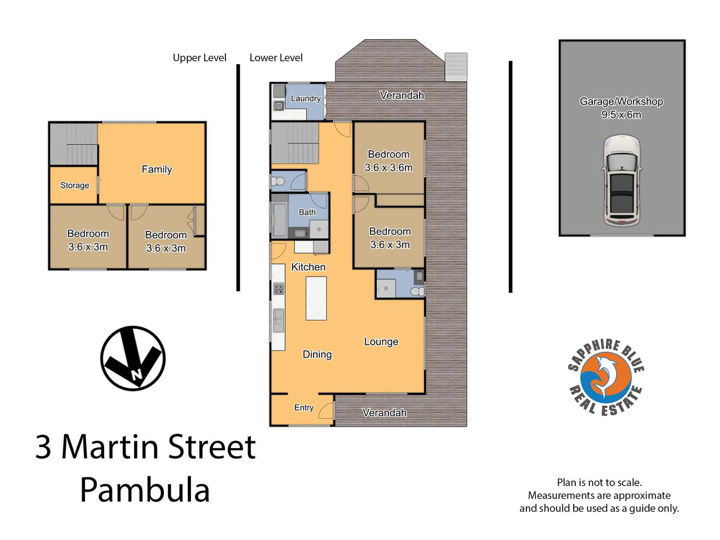 Floorplan of Homely house listing, 3 Martin Street, Pambula NSW 2549