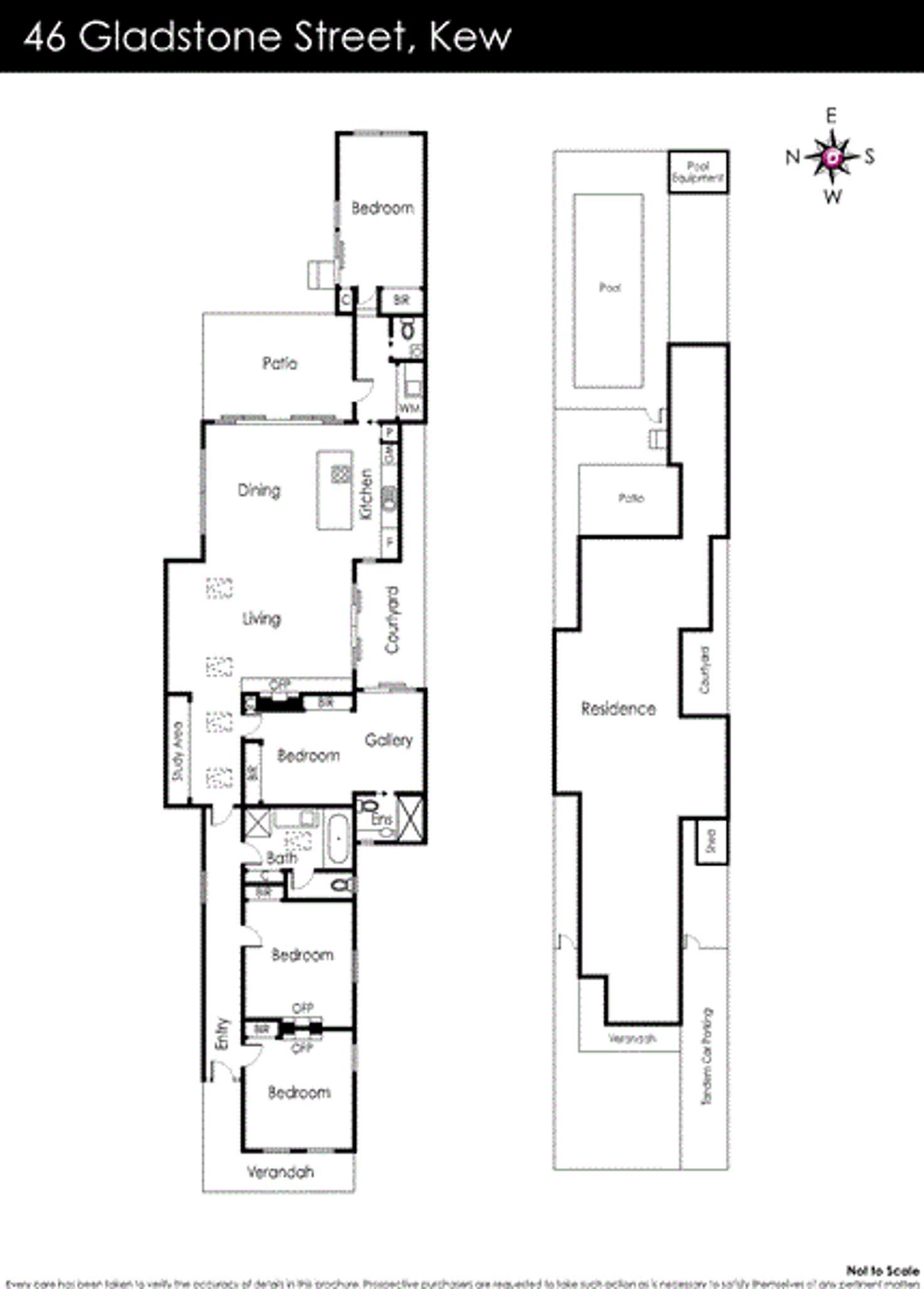 Floorplan of Homely house listing, 46 Gladstone Street, Kew VIC 3101