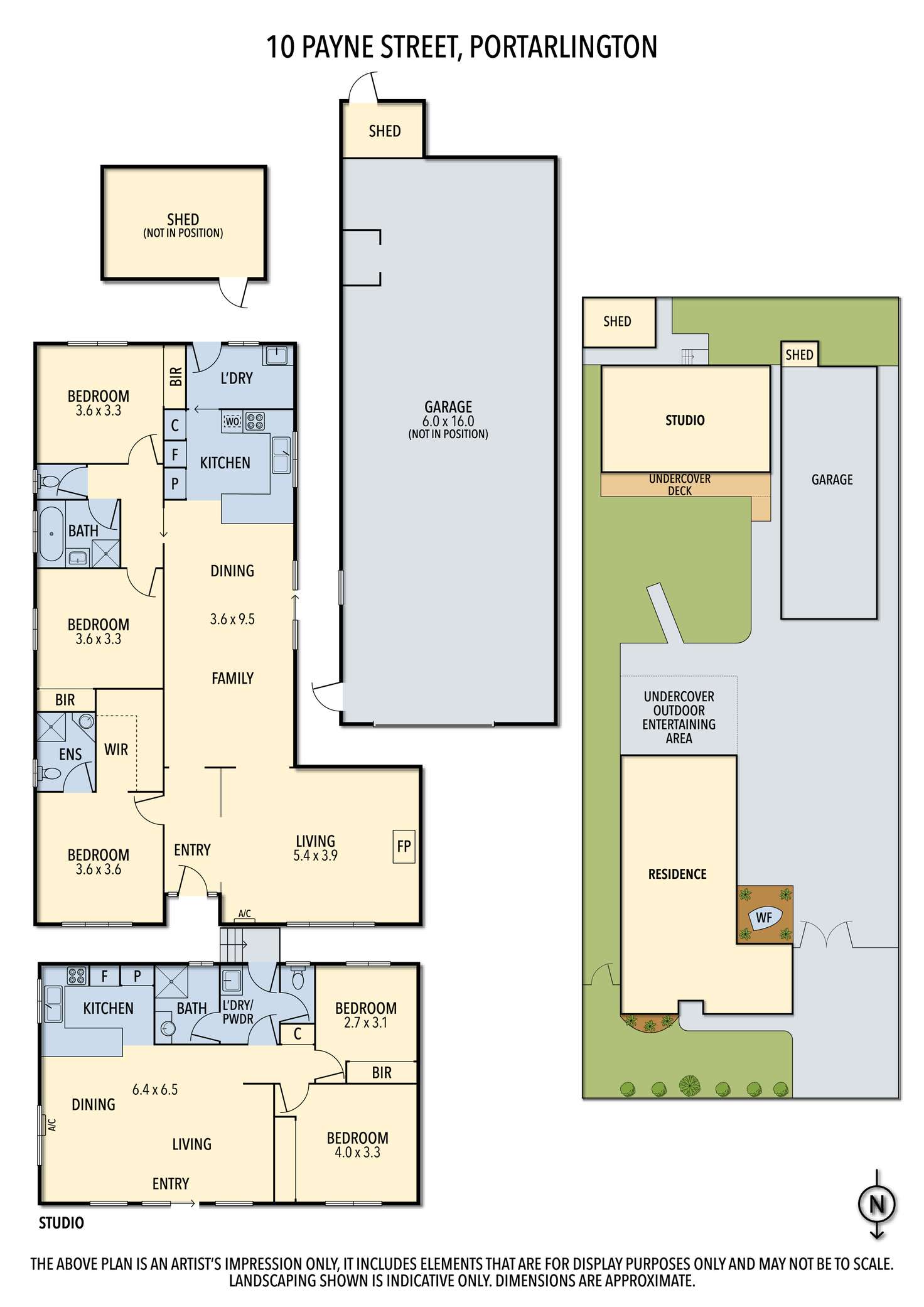 Floorplan of Homely house listing, 10 Payne Street, Portarlington VIC 3223