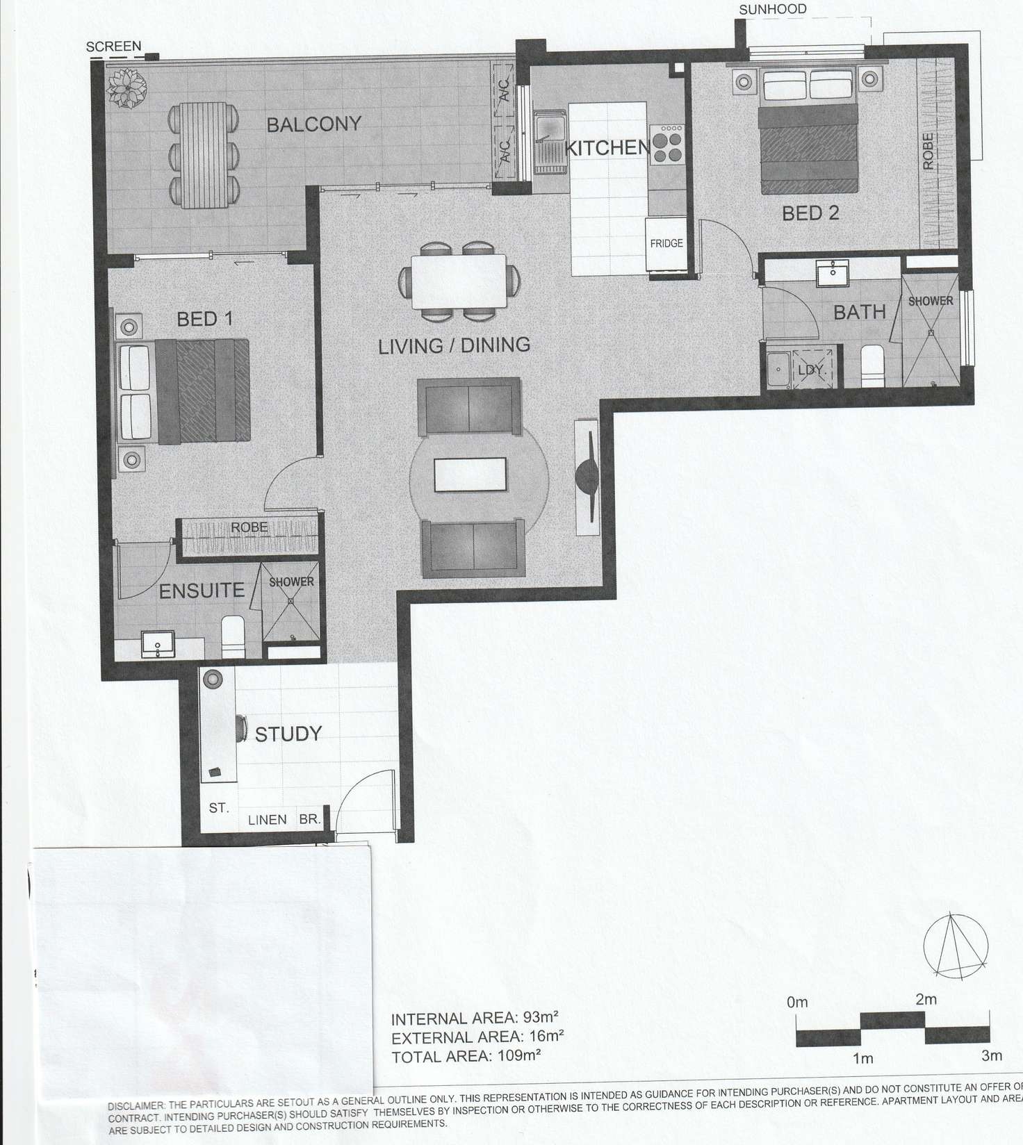 Floorplan of Homely apartment listing, 6/14 Gallway Street, Windsor QLD 4030