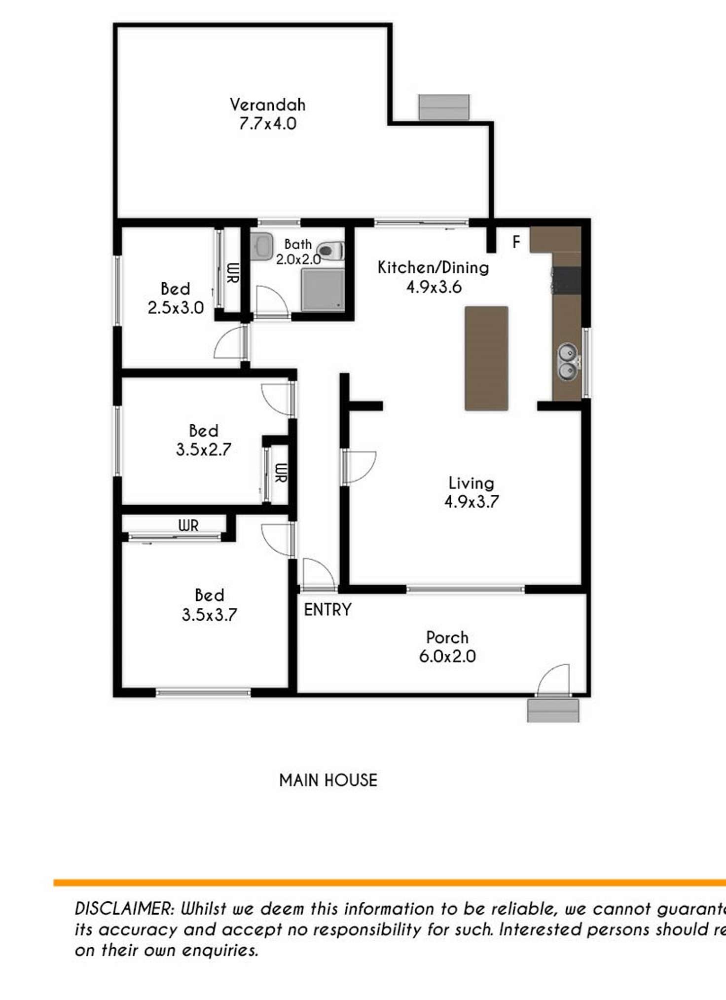 Floorplan of Homely house listing, 31 Melbourne Street, Oxley Park NSW 2760