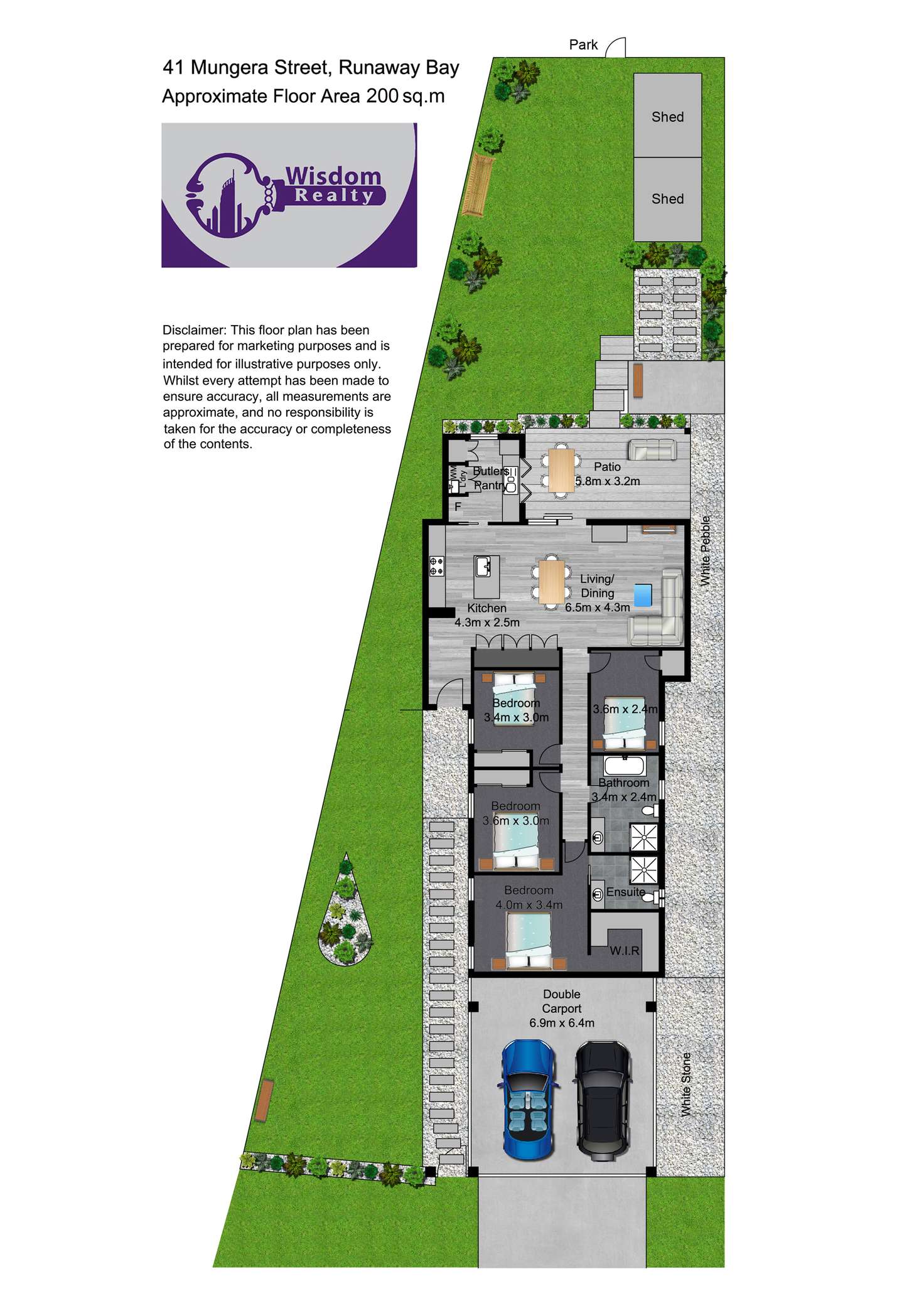 Floorplan of Homely house listing, 41 Mungera Street, Runaway Bay QLD 4216
