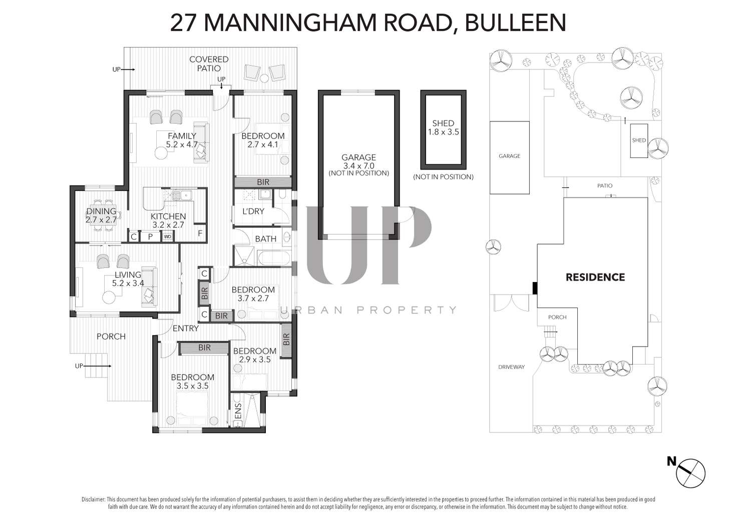 Floorplan of Homely house listing, 27 Manningham Road, Bulleen VIC 3105