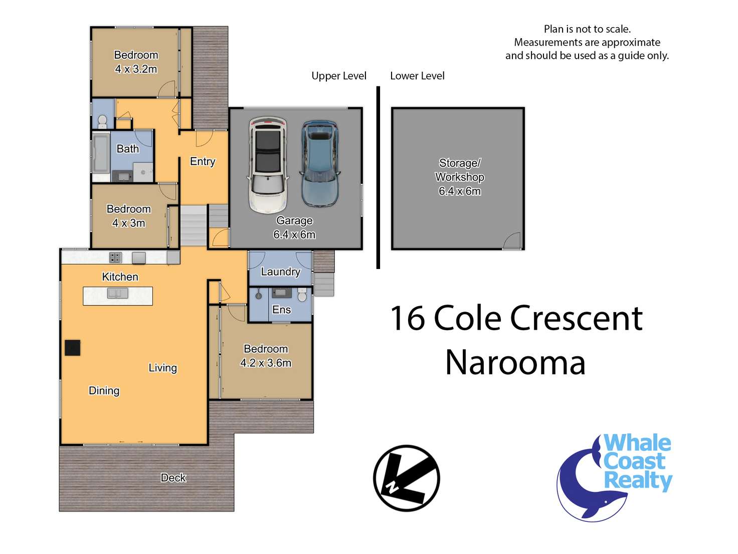 Floorplan of Homely house listing, 16 Cole Crescent, Narooma NSW 2546