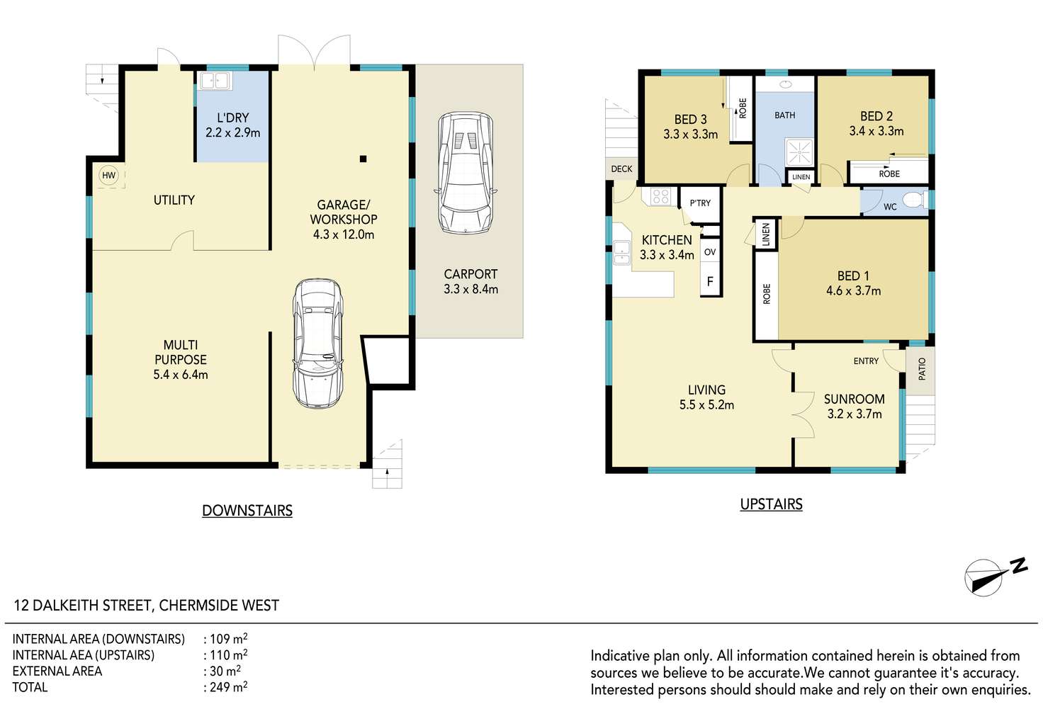 Floorplan of Homely house listing, 12 Dalkeith Street, Chermside West QLD 4032