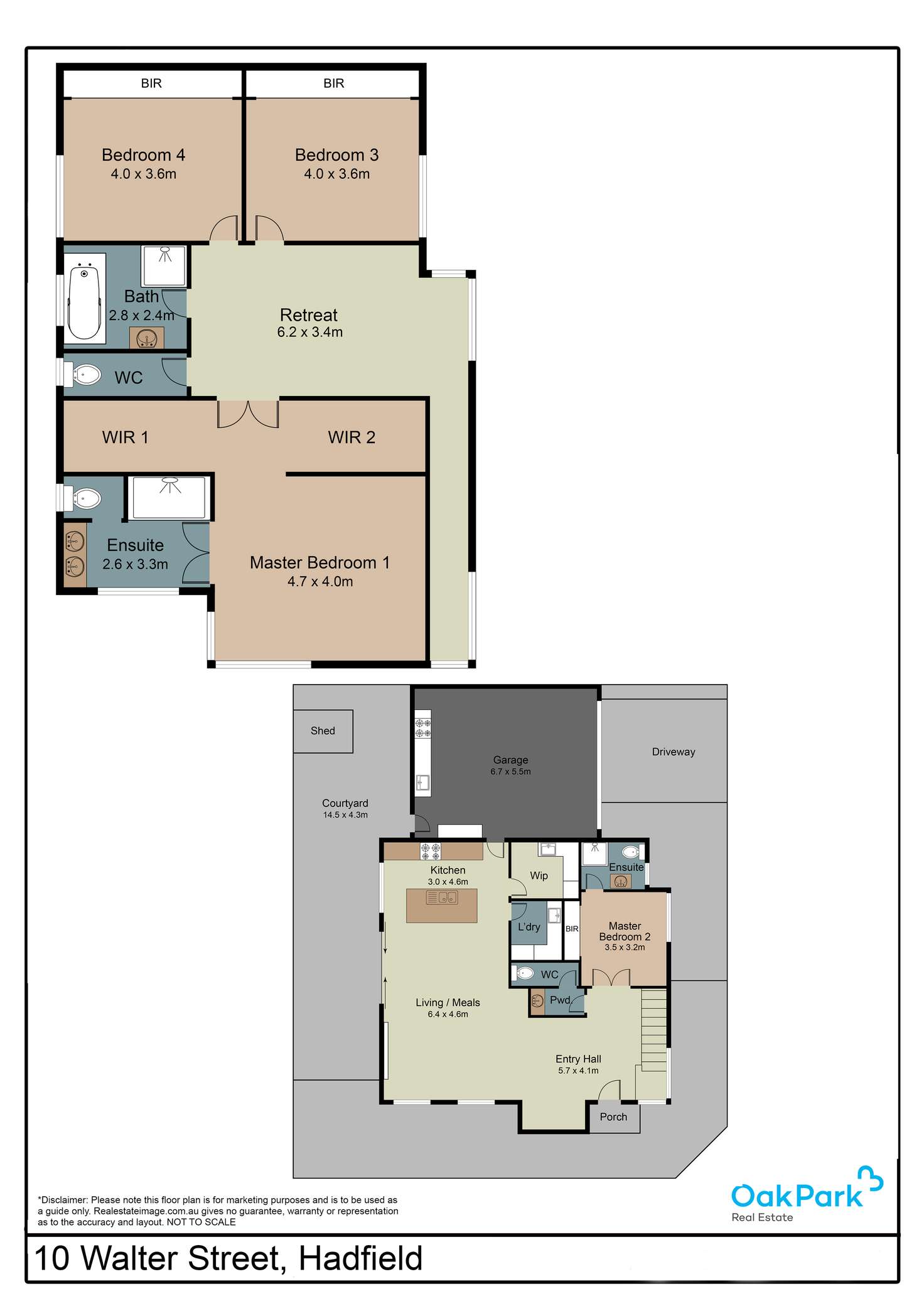 Floorplan of Homely house listing, 10 Walter Street, Hadfield VIC 3046