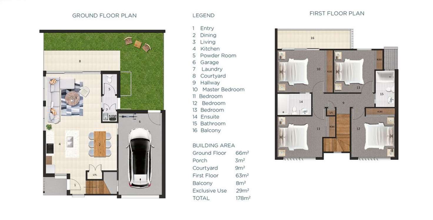 Floorplan of Homely townhouse listing, 10/262 Padstow Road, Eight Mile Plains QLD 4113