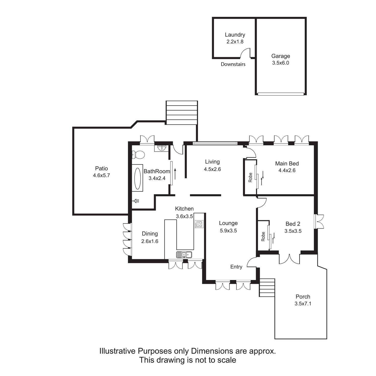 Floorplan of Homely house listing, 7 Bauhinia Avenue, Earlville QLD 4870