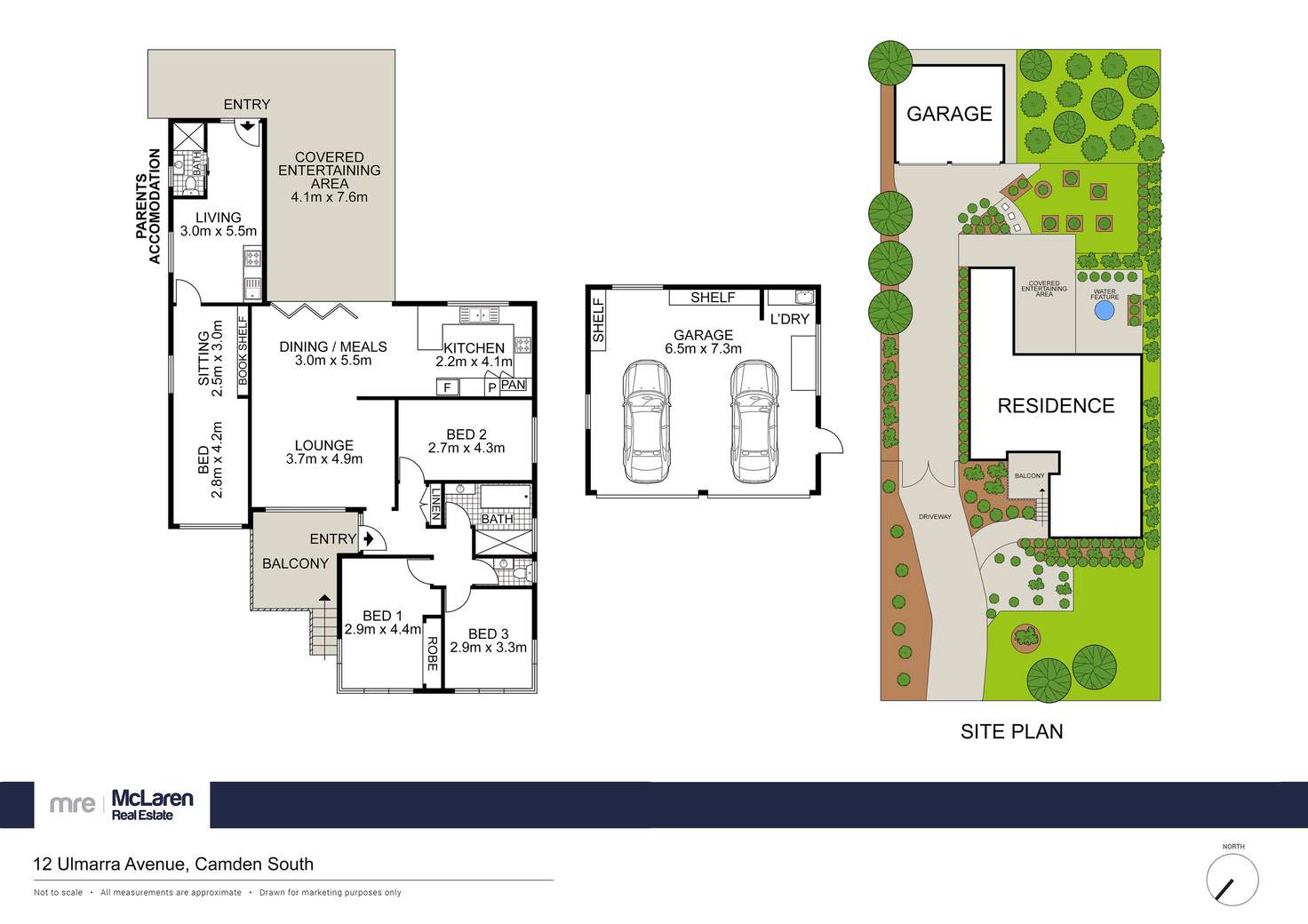 Floorplan of Homely house listing, 12 Ulmarra Avenue, Camden South NSW 2570