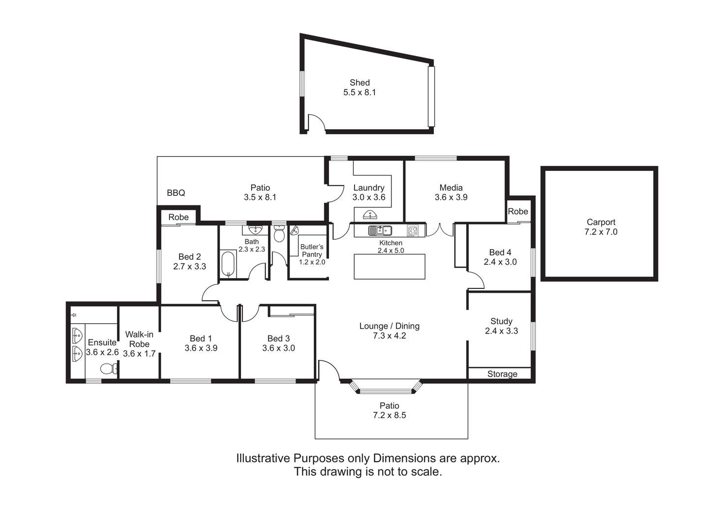 Floorplan of Homely house listing, 2 Vandeleur Street, Earlville QLD 4870