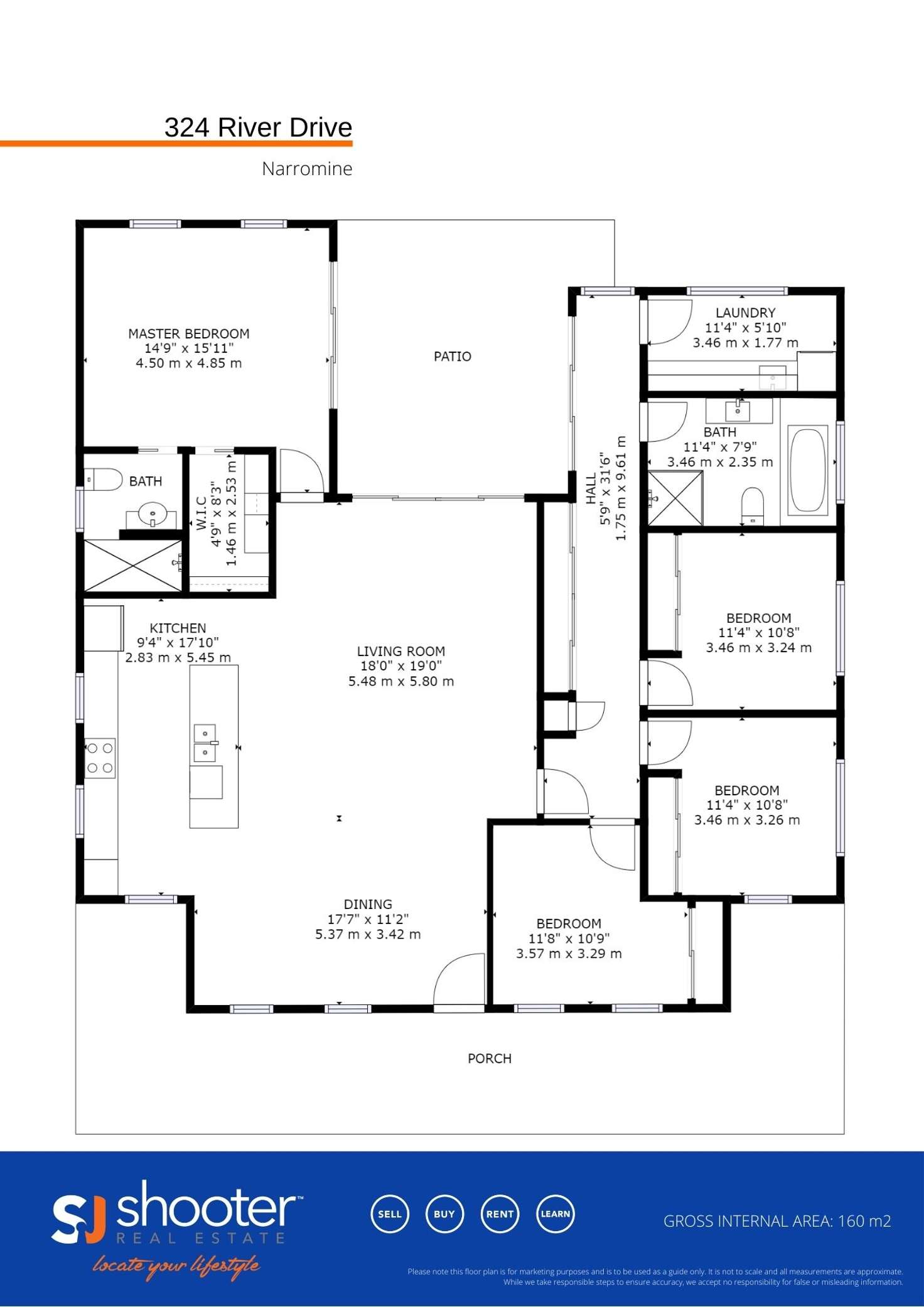 Floorplan of Homely acreageSemiRural listing, 324 River Drive, Narromine NSW 2821