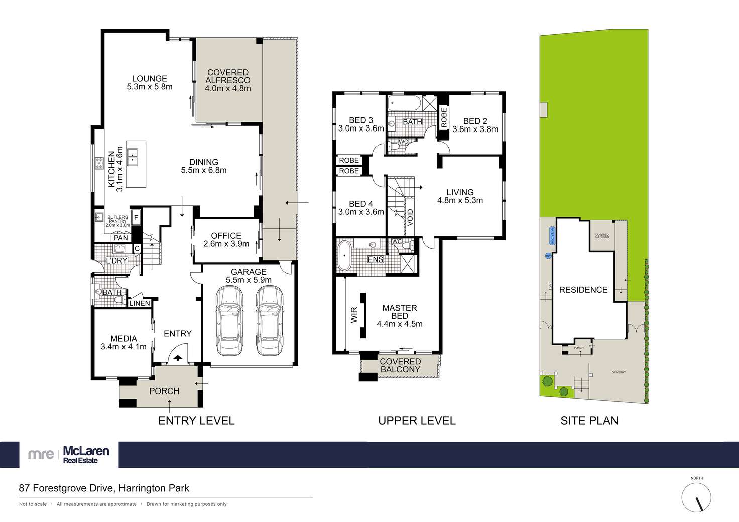 Floorplan of Homely house listing, 87 Forestgrove Drive, Harrington Park NSW 2567