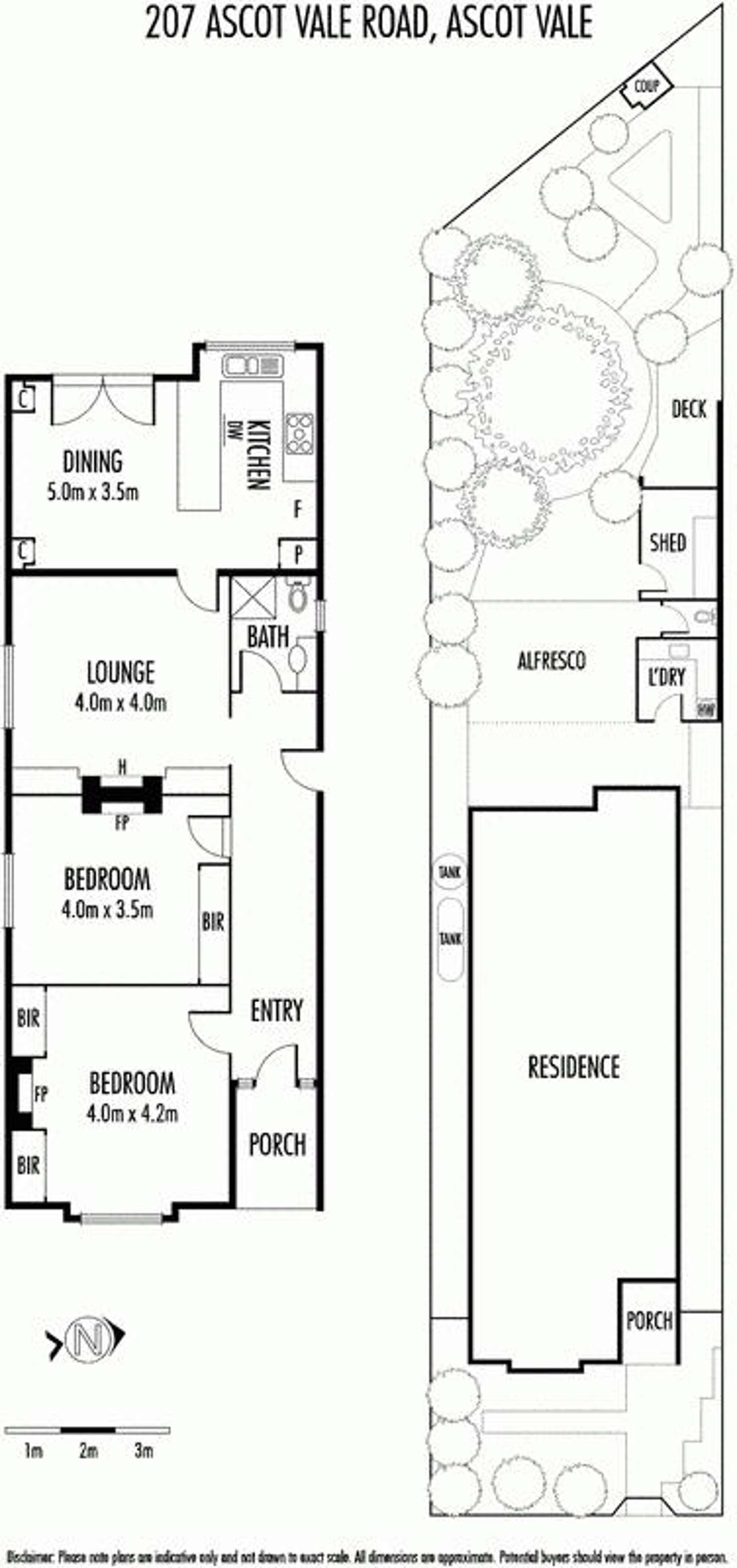 Floorplan of Homely house listing, 207 Ascot Vale Road, Ascot Vale VIC 3032