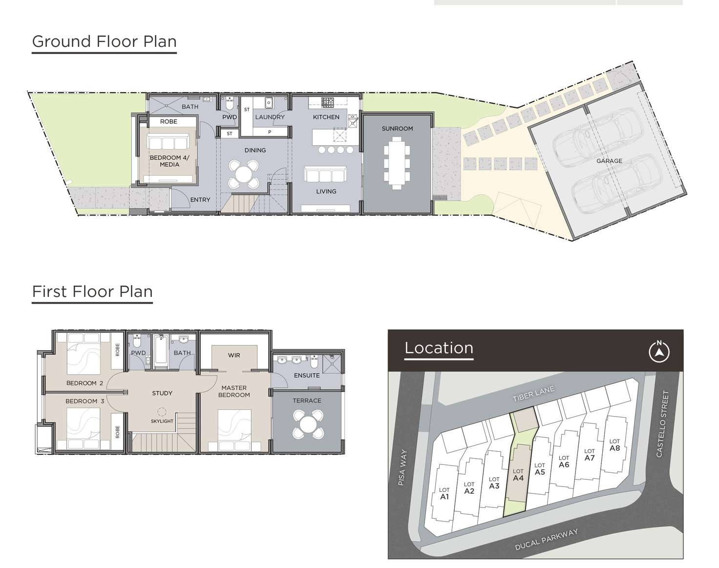 Floorplan of Homely townhouse listing, 4/42 Ducal Parkway, Mernda VIC 3754