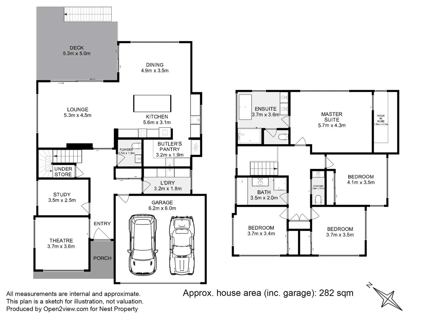 Floorplan of Homely house listing, 6 Broughton Avenue, Mount Nelson TAS 7007