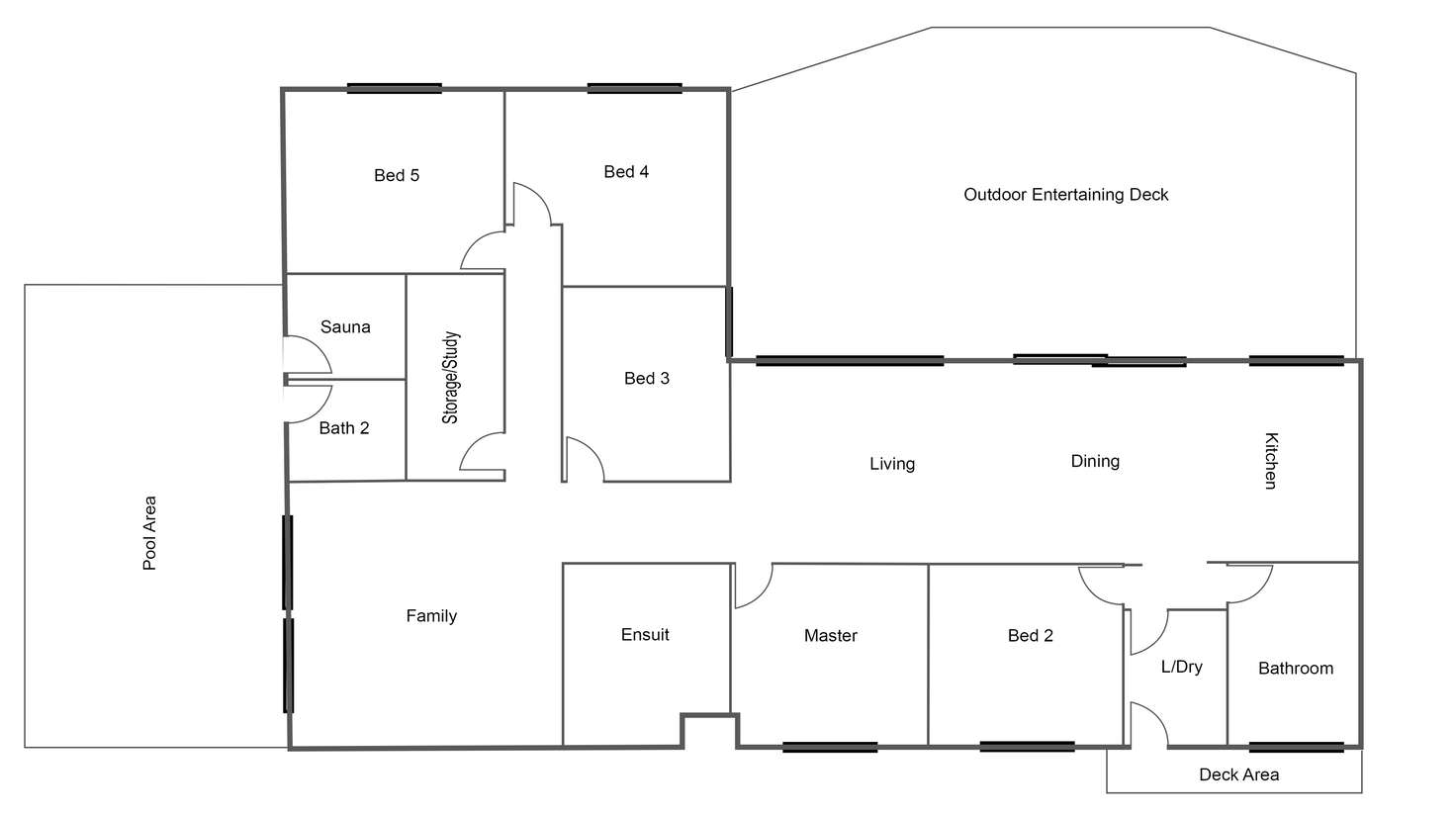 Floorplan of Homely house listing, 232 Simpsons Creek Road, Orbost VIC 3888