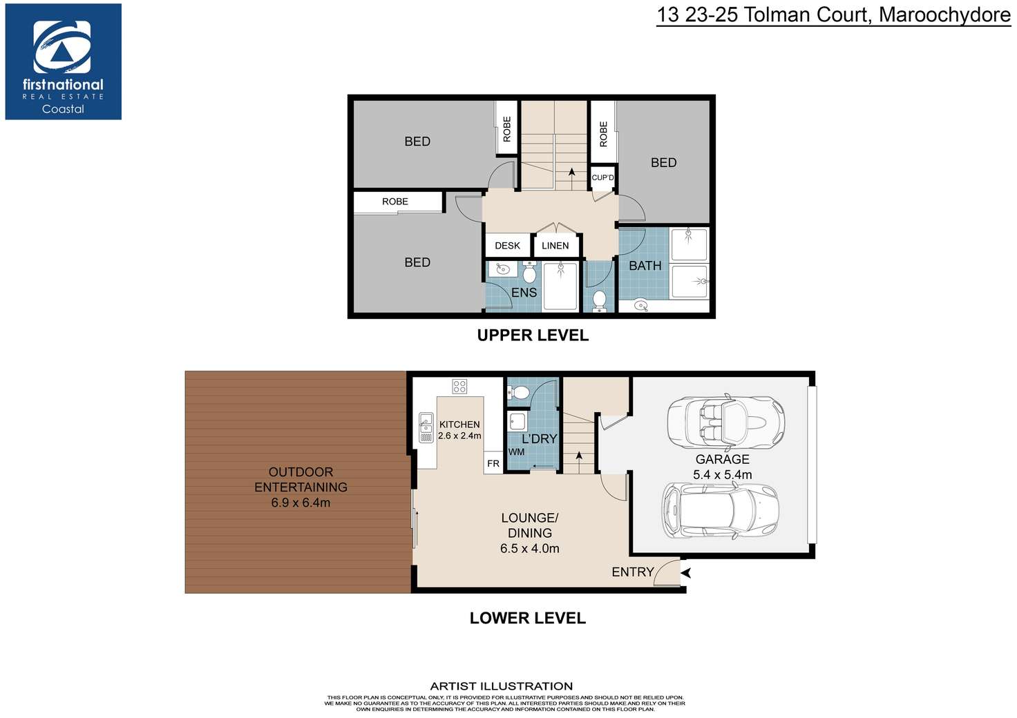 Floorplan of Homely unit listing, 13/23-25 Tolman Court, Maroochydore QLD 4558