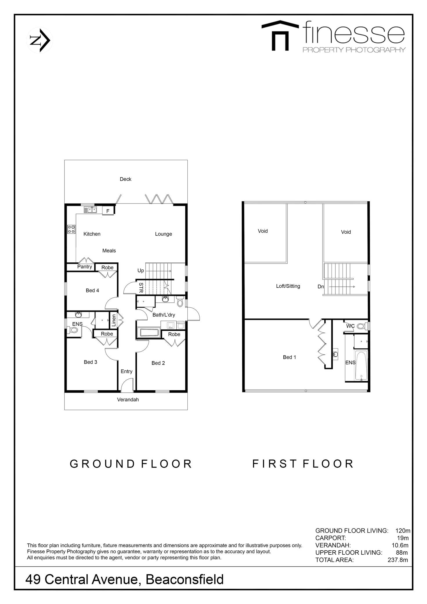 Floorplan of Homely house listing, 49 Central Avenue, Beaconsfield WA 6162