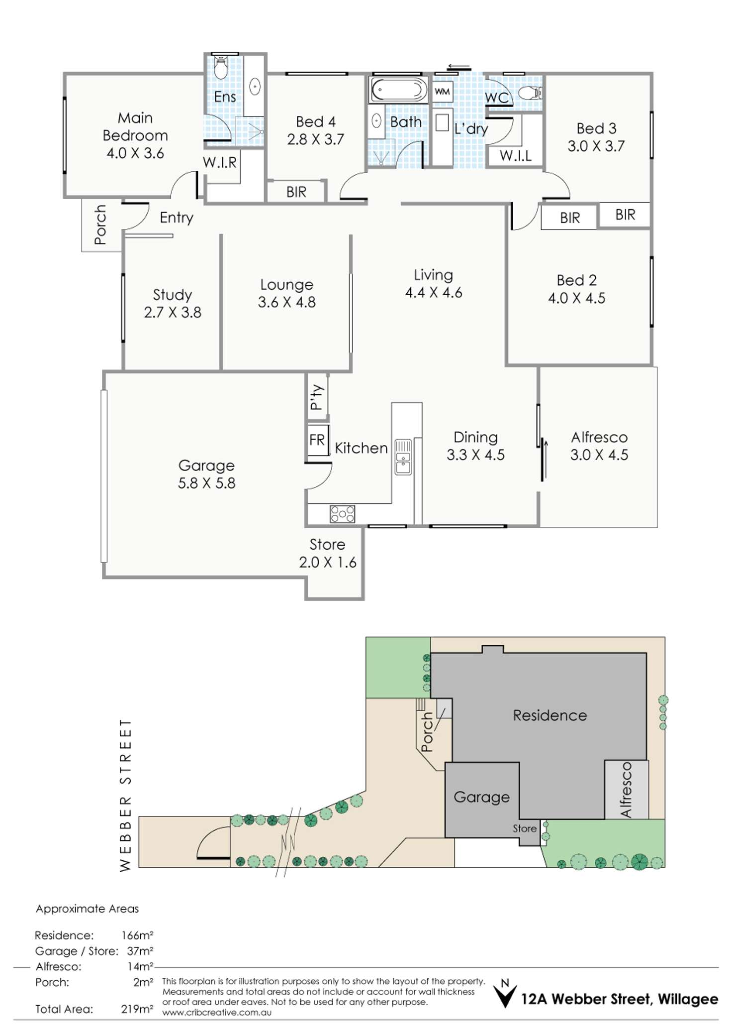 Floorplan of Homely house listing, 12A Webber Street, Willagee WA 6156