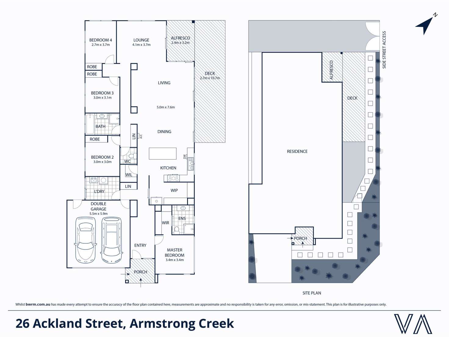 Floorplan of Homely house listing, 26 Ackland Street, Armstrong Creek VIC 3217