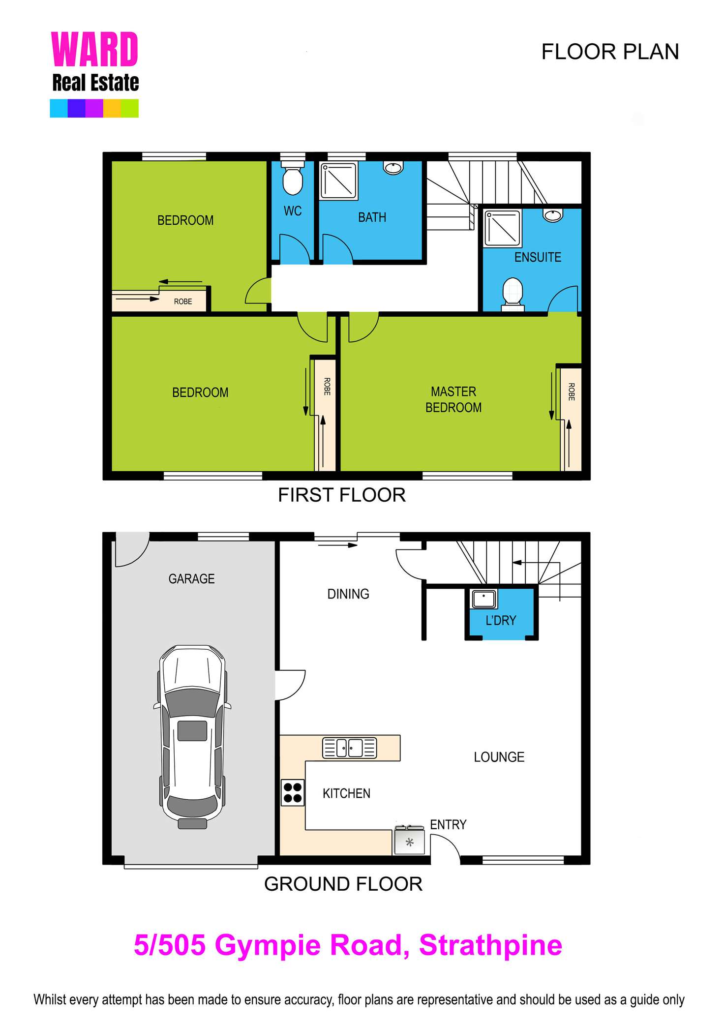 Floorplan of Homely unit listing, 5/505 Gympie Road, Strathpine QLD 4500