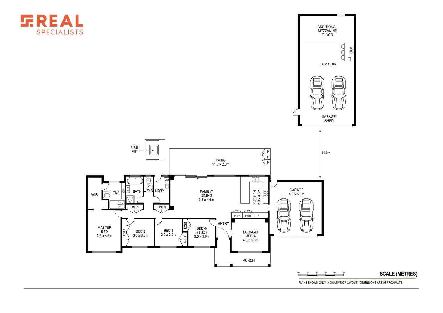 Floorplan of Homely house listing, 36 Halcot Court, Caboolture QLD 4510