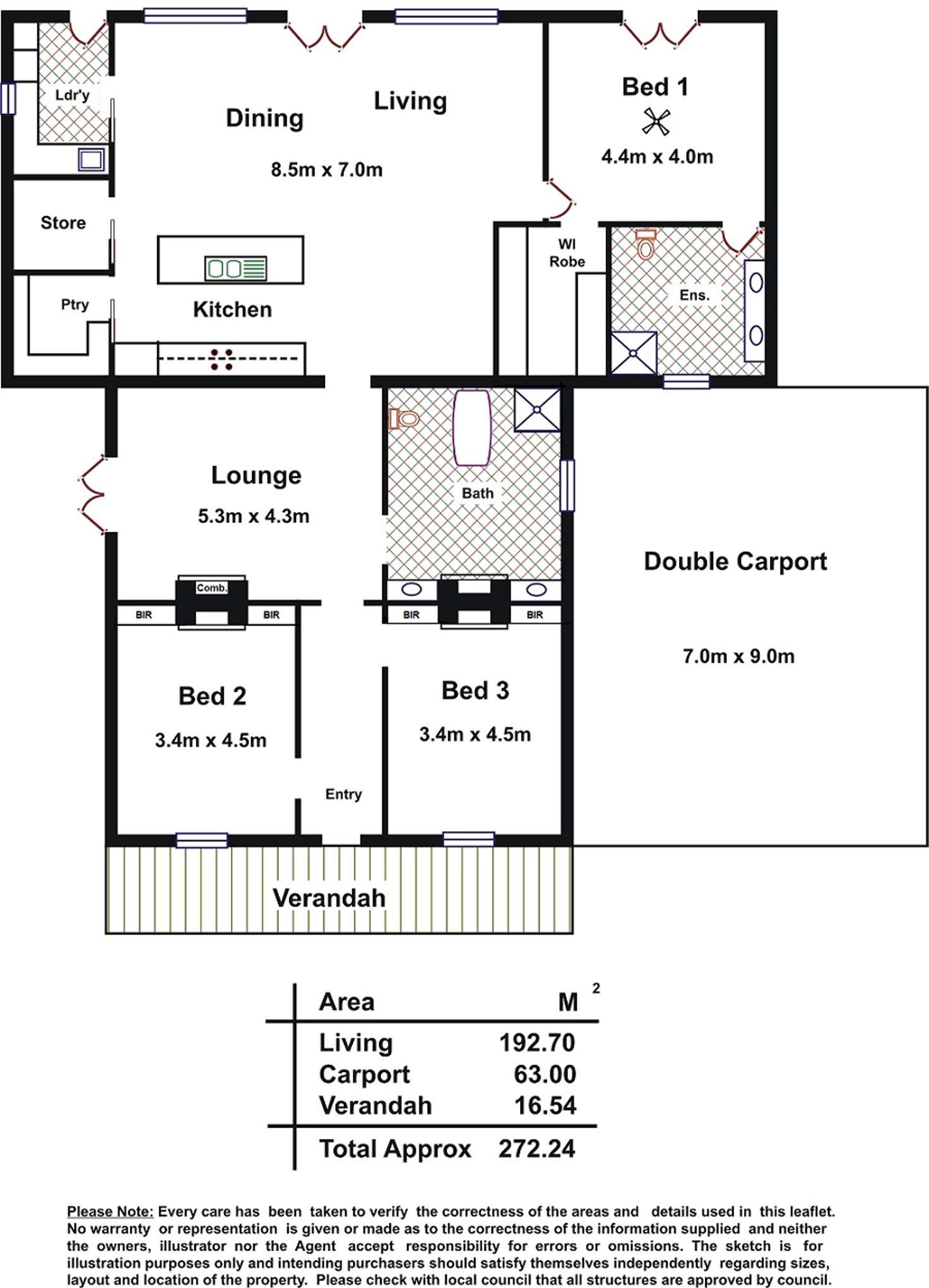 Floorplan of Homely house listing, 20 ALBERT ROAD, Mount Barker SA 5251