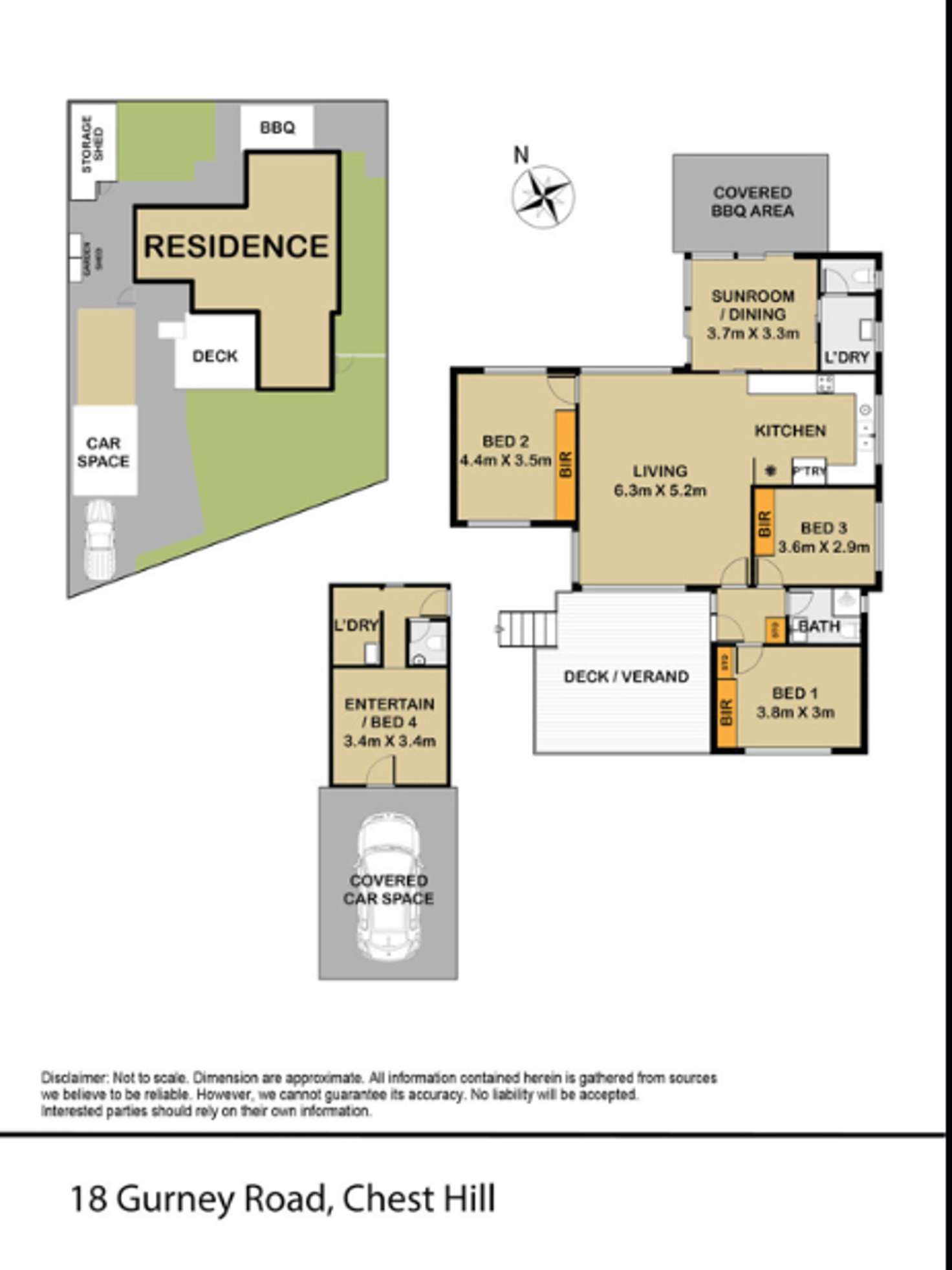 Floorplan of Homely house listing, 18 Gurney Road, Chester Hill NSW 2162