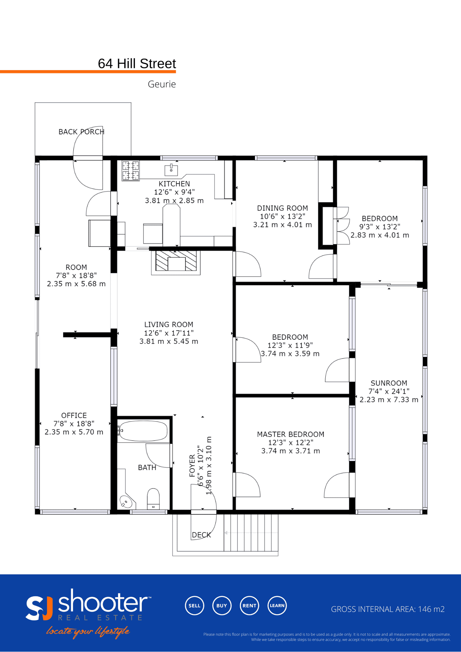 Floorplan of Homely house listing, 64 Hill Street, Geurie NSW 2818