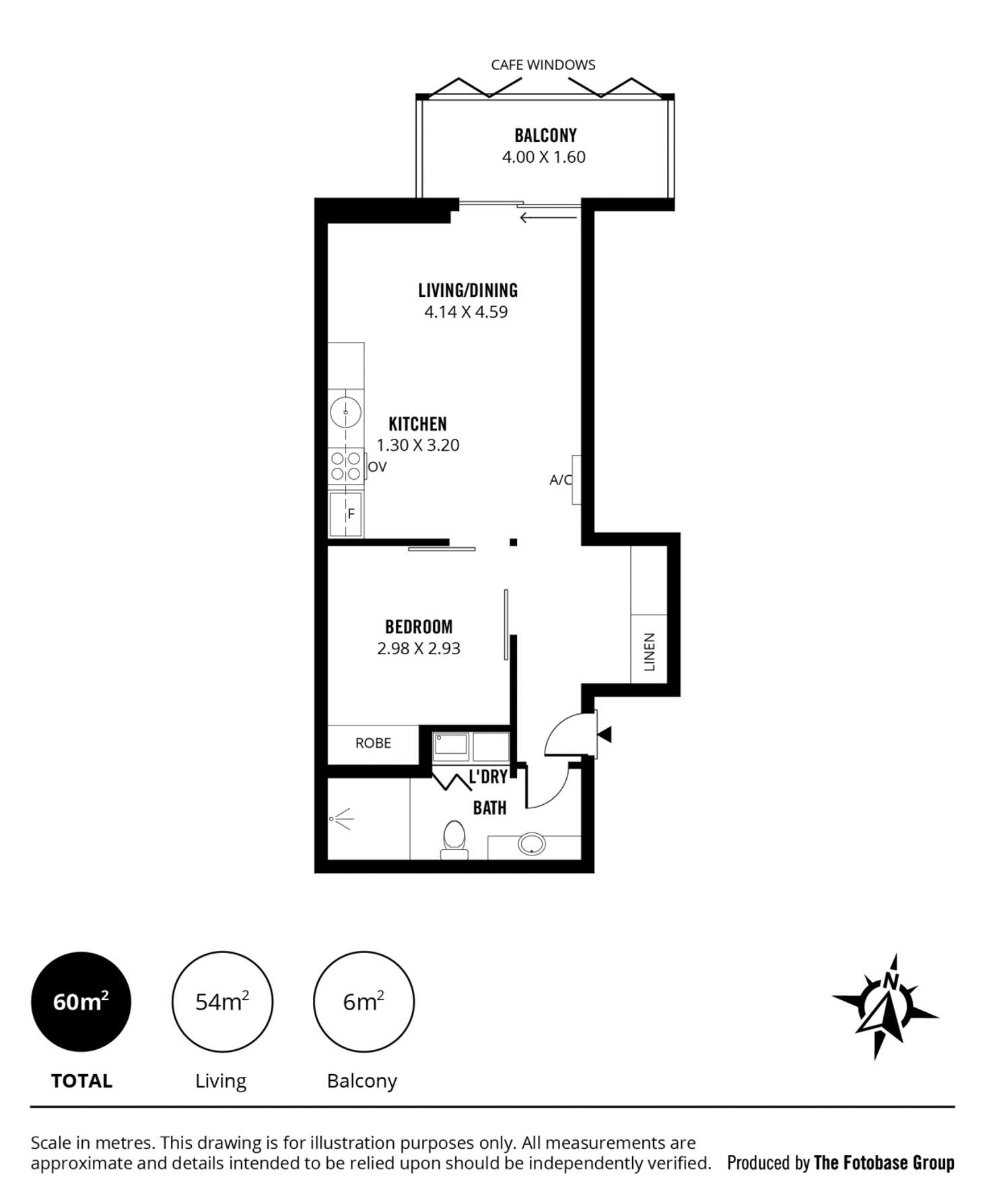Floorplan of Homely apartment listing, 608/10 Balfours Way, Adelaide SA 5000