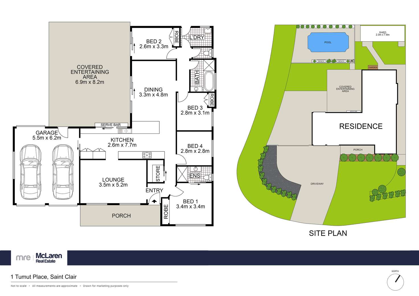 Floorplan of Homely house listing, 1 Tumut Place, St Clair NSW 2759