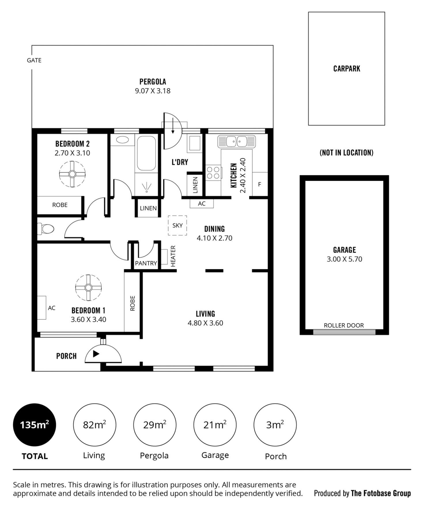 Floorplan of Homely unit listing, 3/57 Barnes Avenue, Magill SA 5072