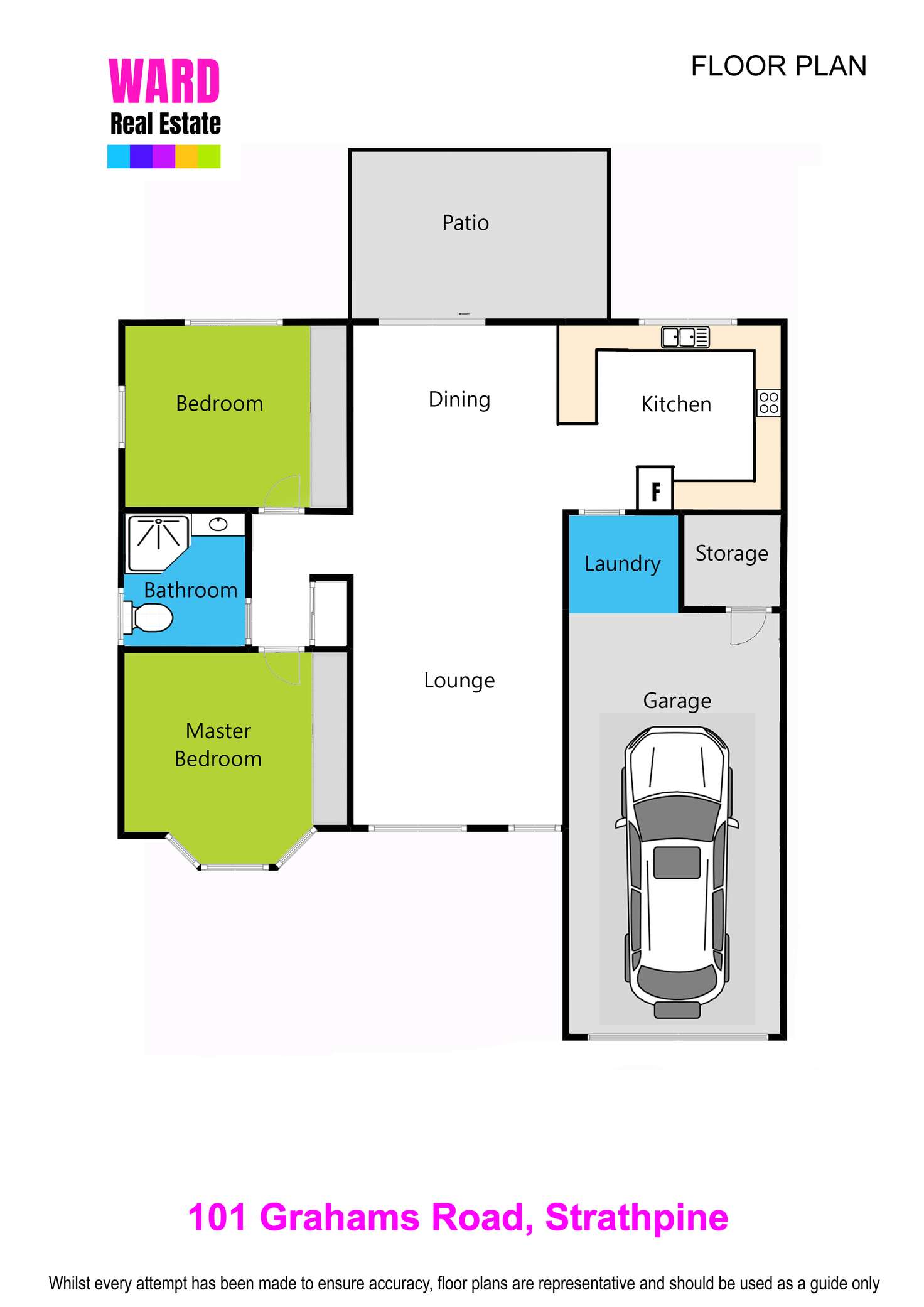 Floorplan of Homely unit listing, 80/101 Grahams Road, Strathpine QLD 4500