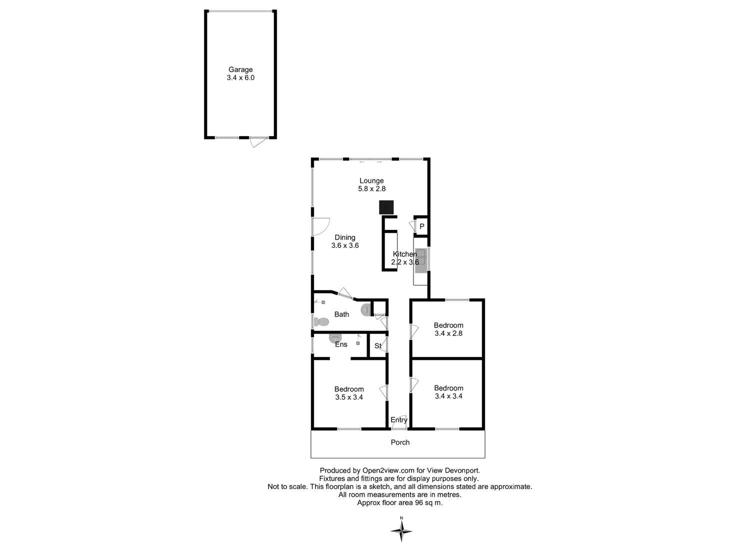 Floorplan of Homely house listing, 35 Gilbert Street, Latrobe TAS 7307