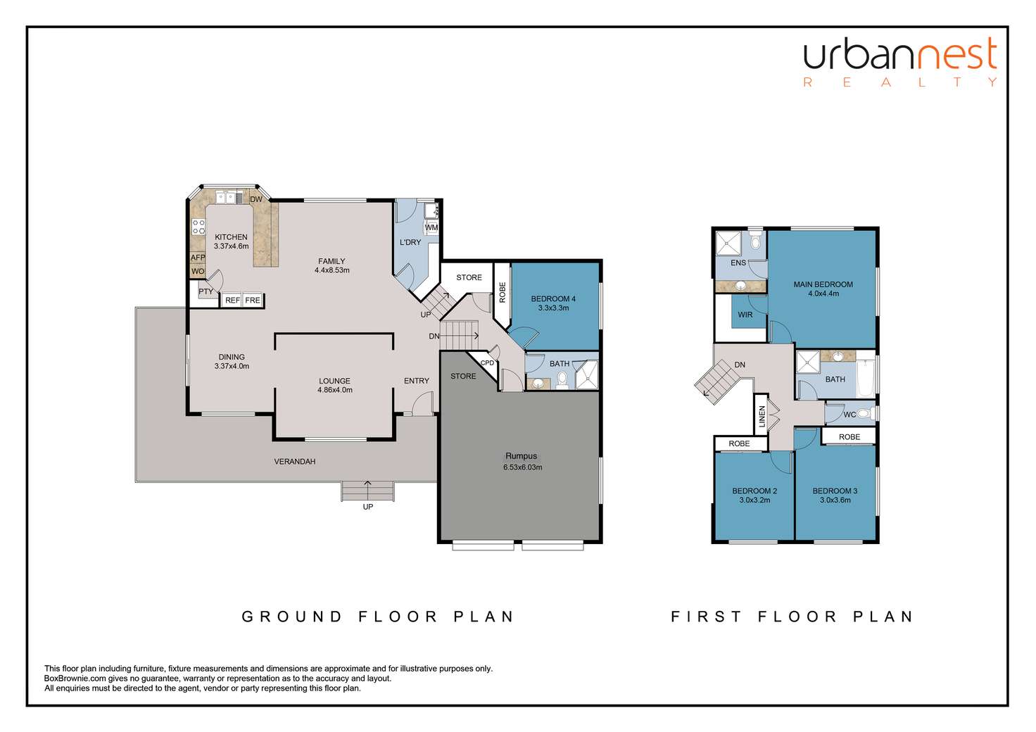 Floorplan of Homely house listing, 33 Blackwood Drive, Arana Hills QLD 4054