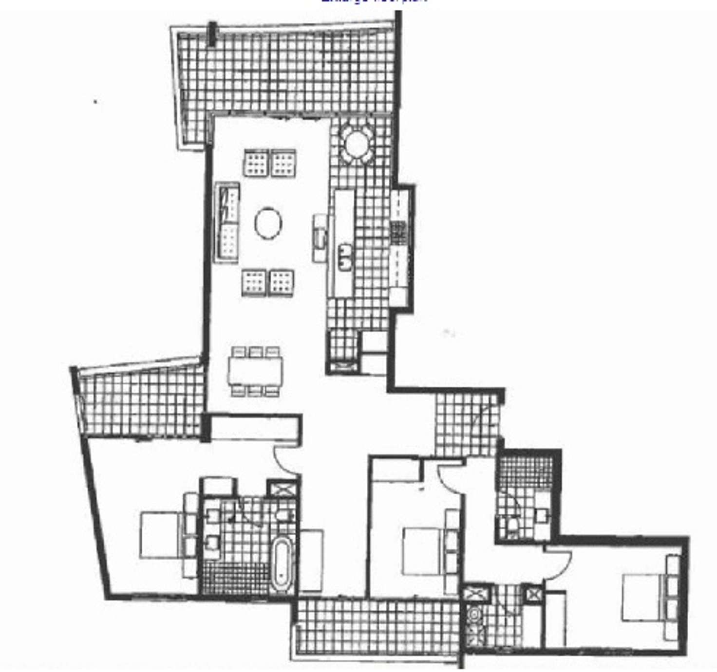 Floorplan of Homely apartment listing, 1107/30 The Circus, Burswood WA 6100