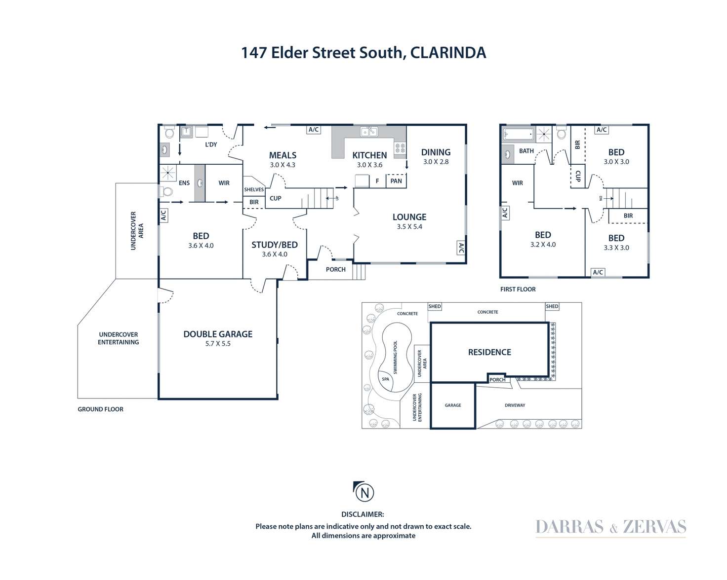 Floorplan of Homely house listing, 147 Elder Street South, Clarinda VIC 3169